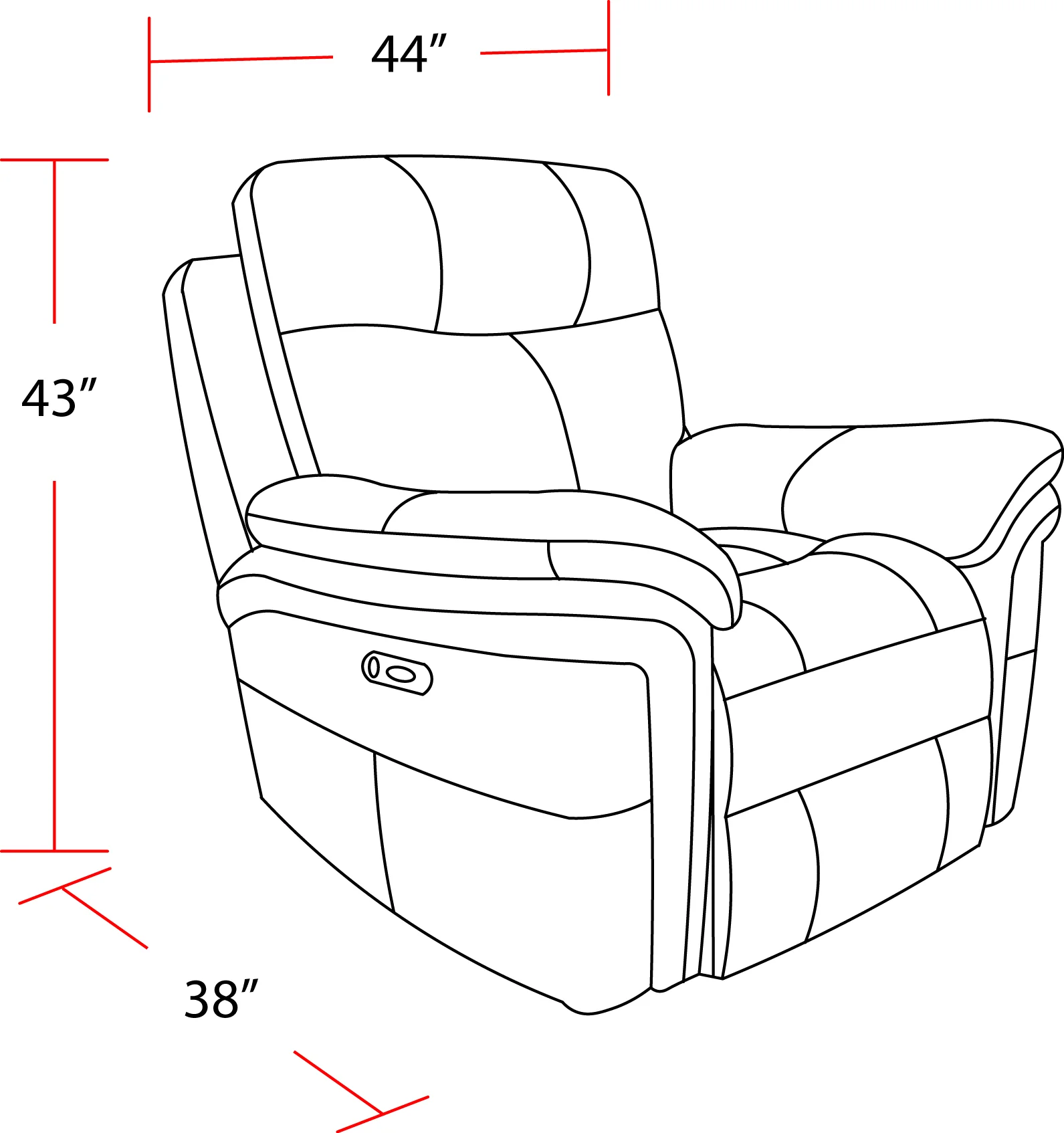 Parker Living Mason - Charcoal Power Recliner Two Pack - Image 6