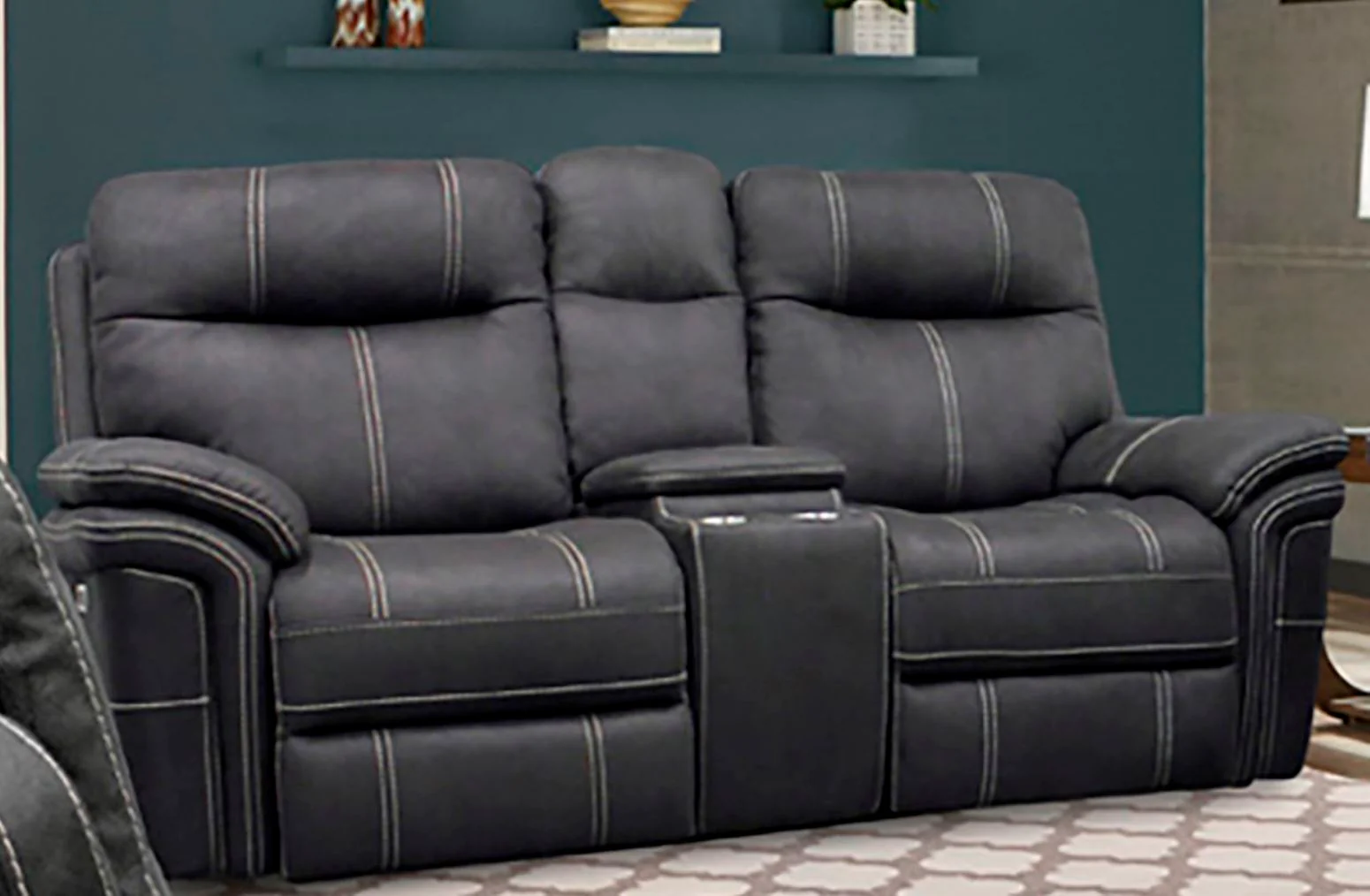 Parker Living Mason - Charcoal Power Reclining Sofa Loveseat and Recliner - Image 5