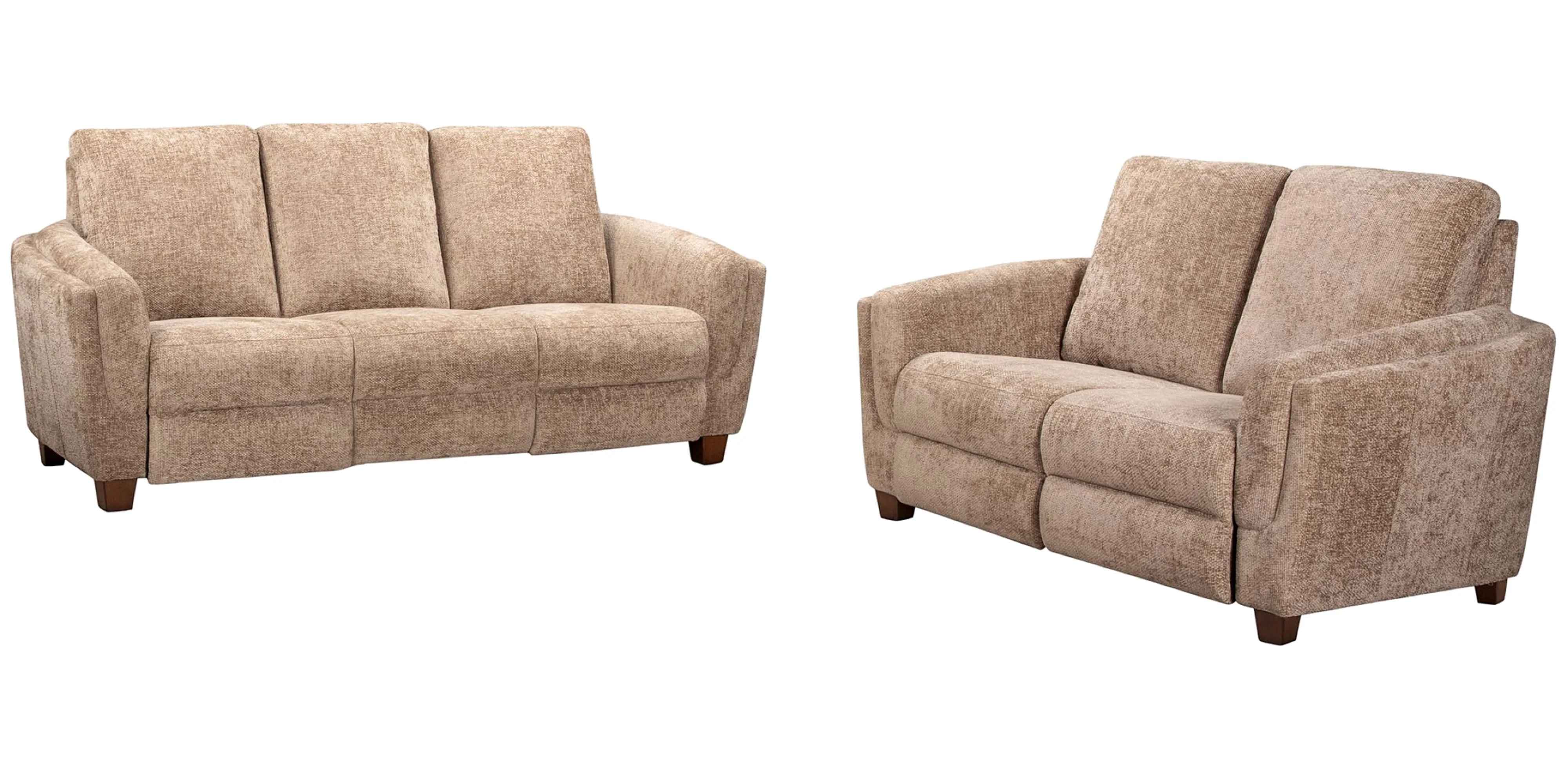Parker Living Morehead - Biscotti Power Reclining Sofa and Loveseat - Image 2