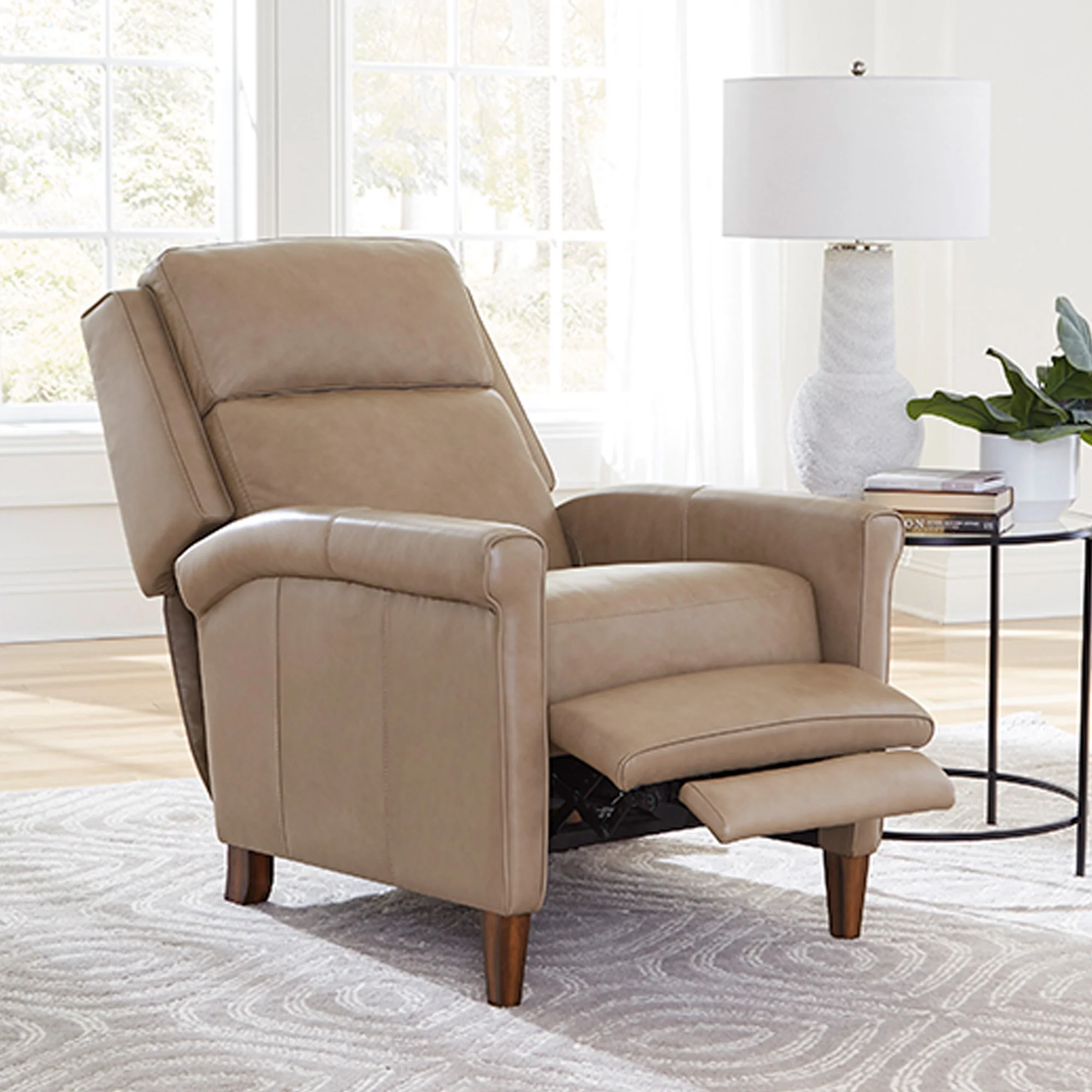 Parker Living Northfield - Lotus Cream Power High Leg Recliner P2 - Power by FreeMotion - Image 3