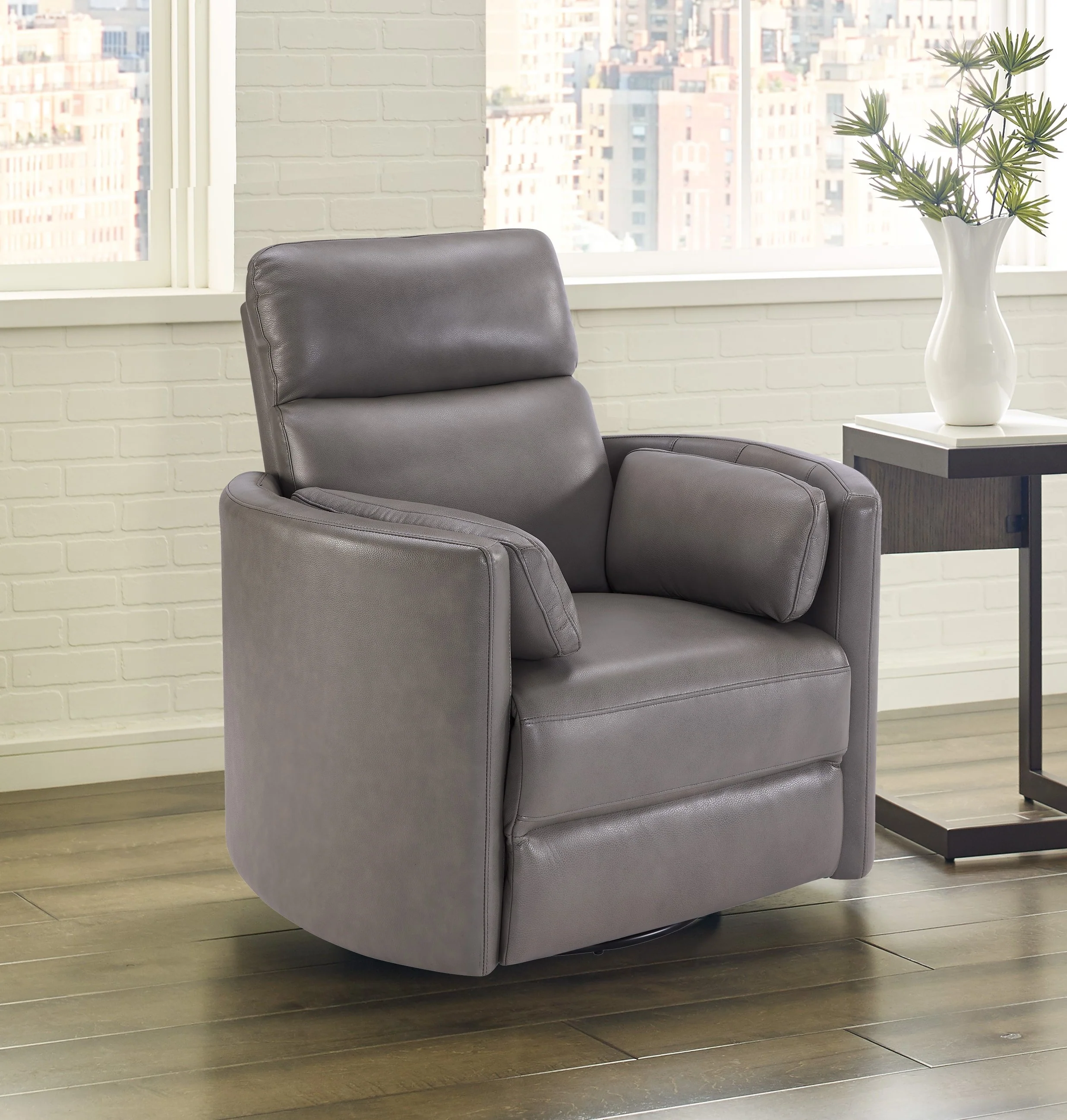 Parker Living Radius - Florence Heron - Powered By Freemotion Cordless Power Swivel Glider Recliner - Image 3