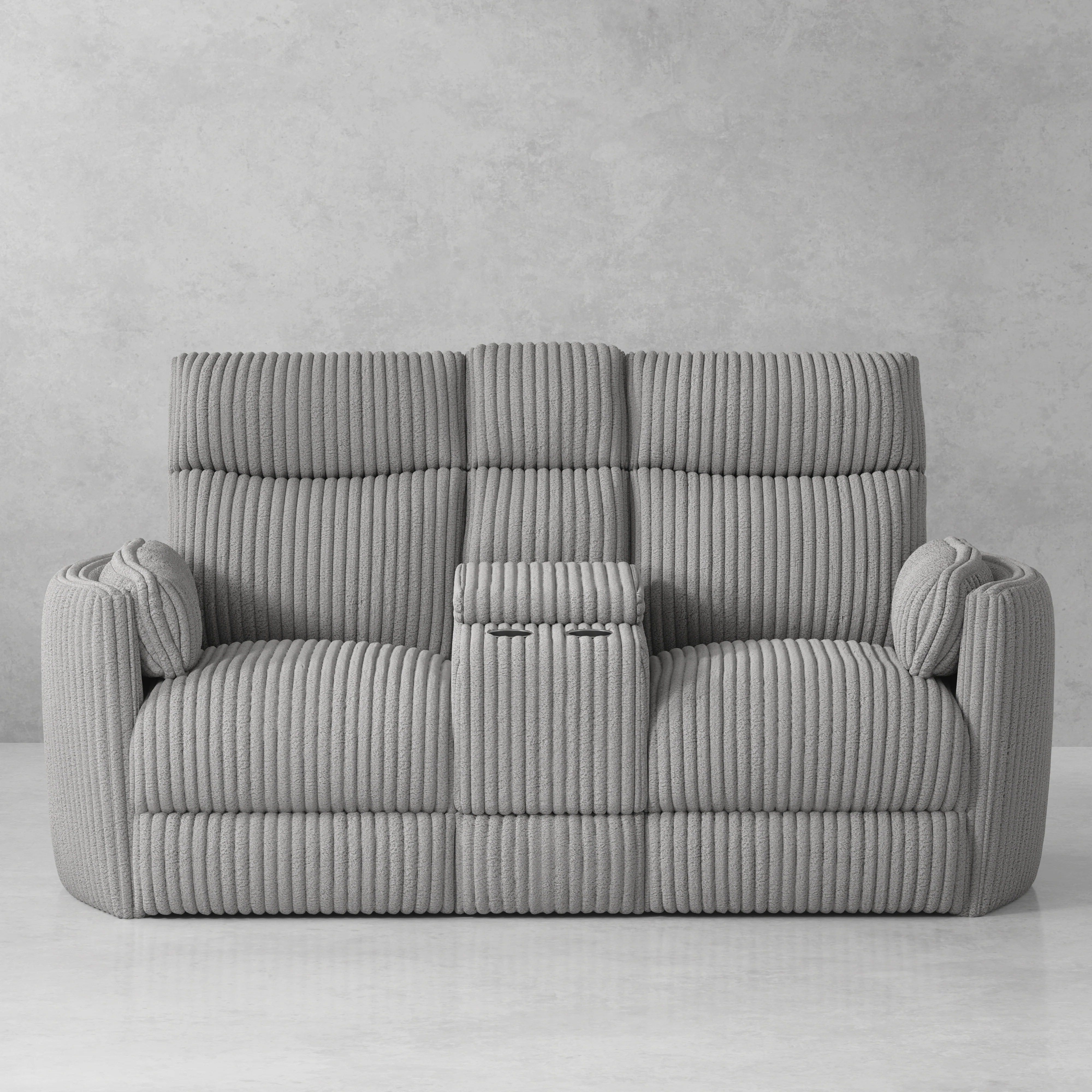 Parker Living Radius - Mega Grey Power Glider Reclining Console Loveseat - Image 5