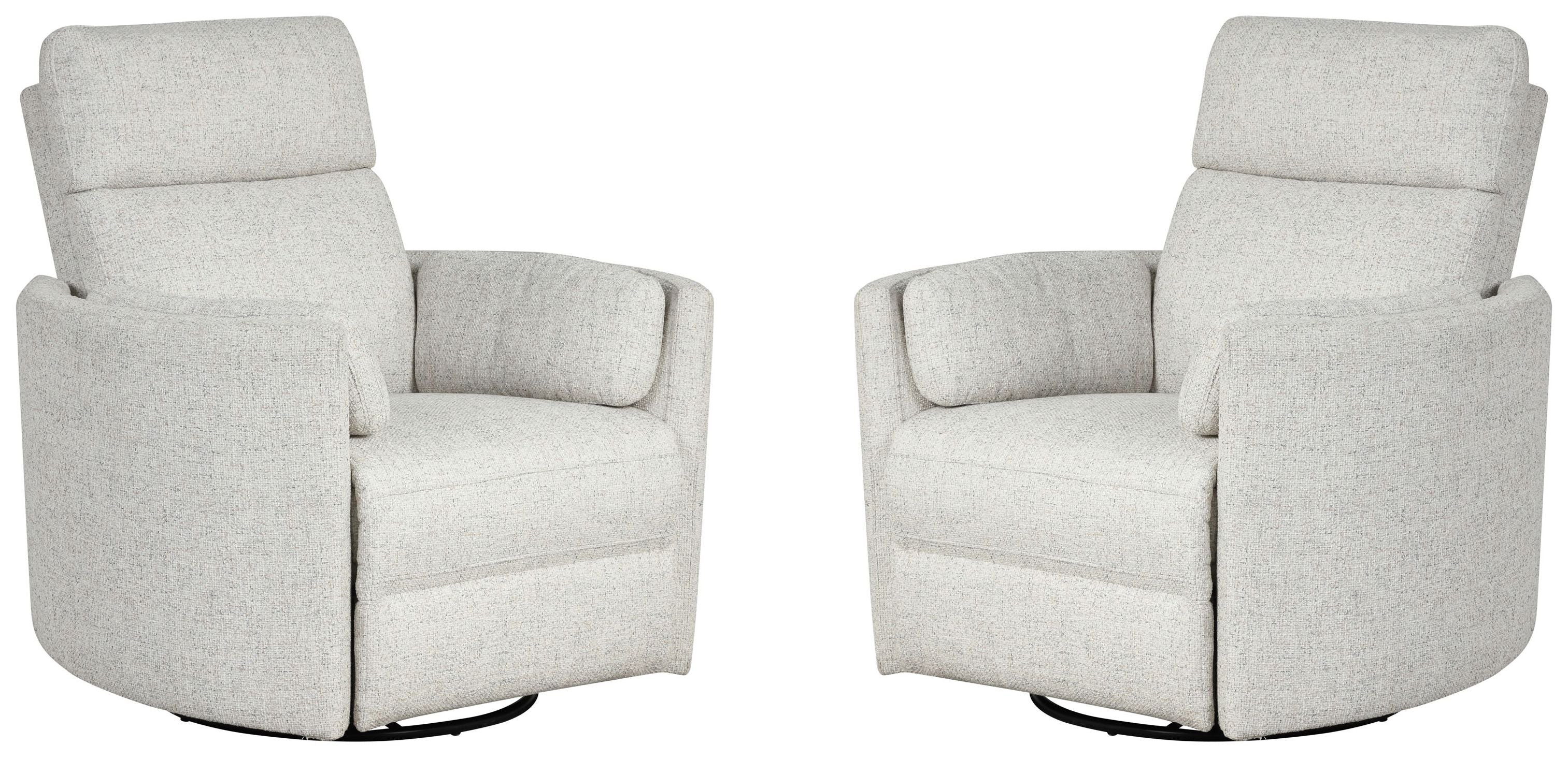 Parker Living Radius - Natural Beauty Quartz Power Swivel Glider Recliner Two Pack - Image 2