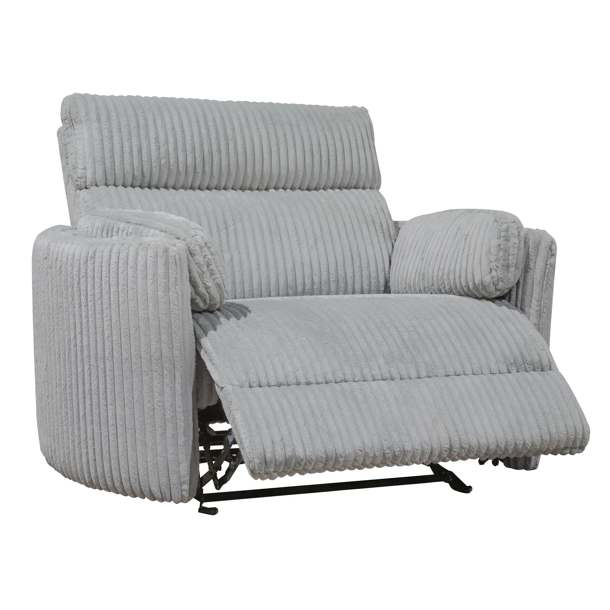 Parker Living Radius Xl - Mega Grey Extra Wide Power Glider Recliner - Image 4