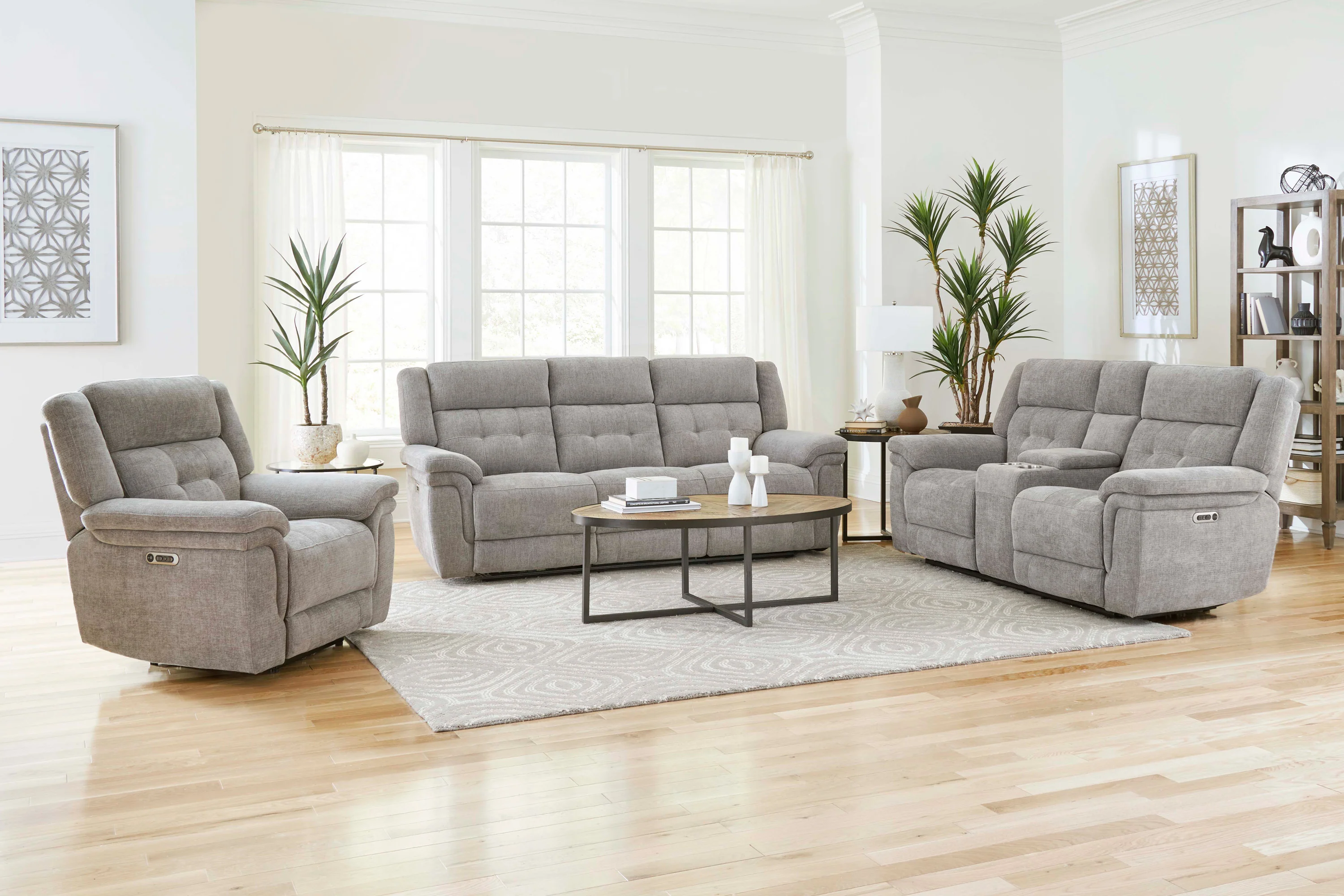 Parker Living Richland - Bristol Grey Power Recliner - Image 2