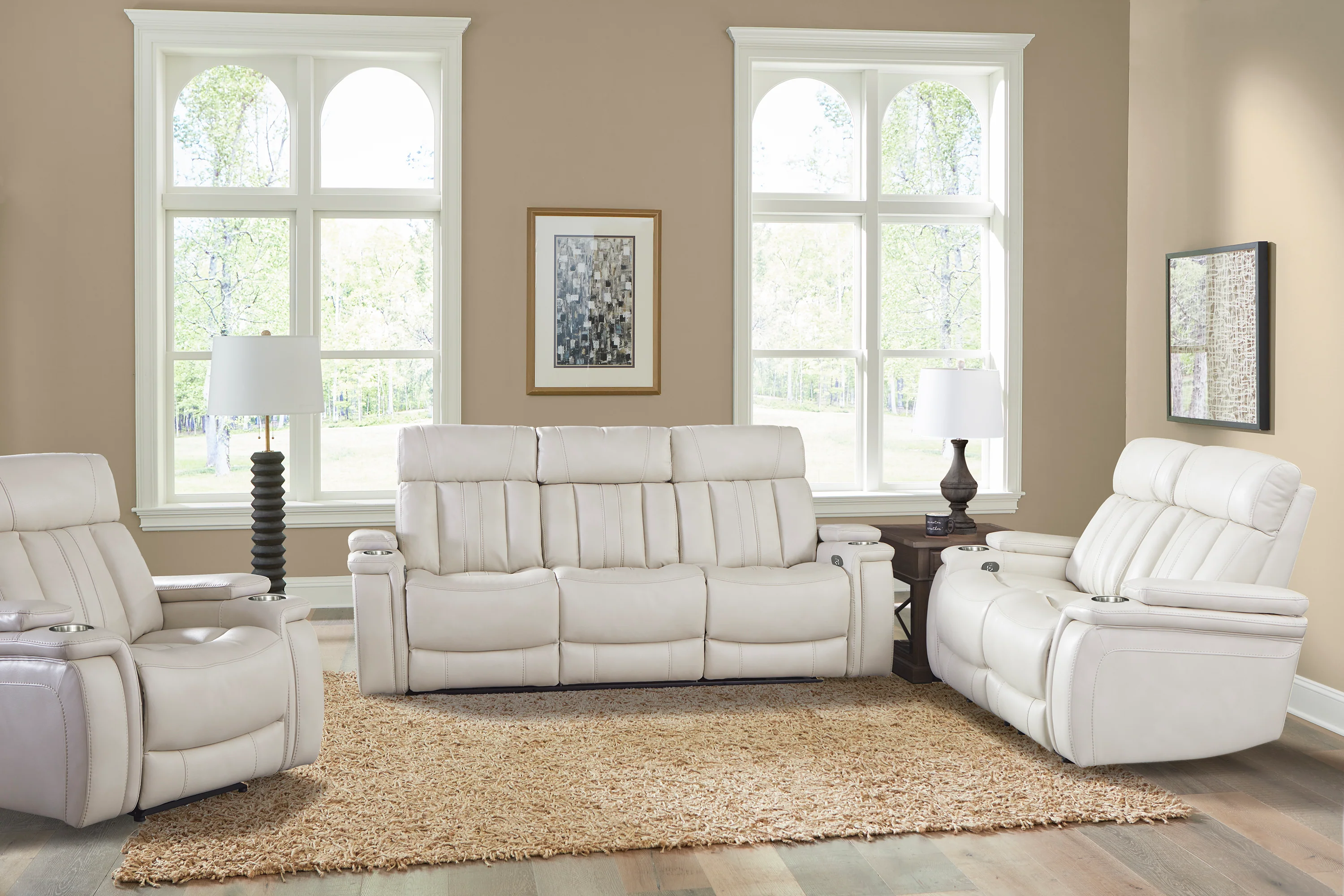 Parker Living Royce - Fantom Ivory Power Recliner Two Pack - Image 3