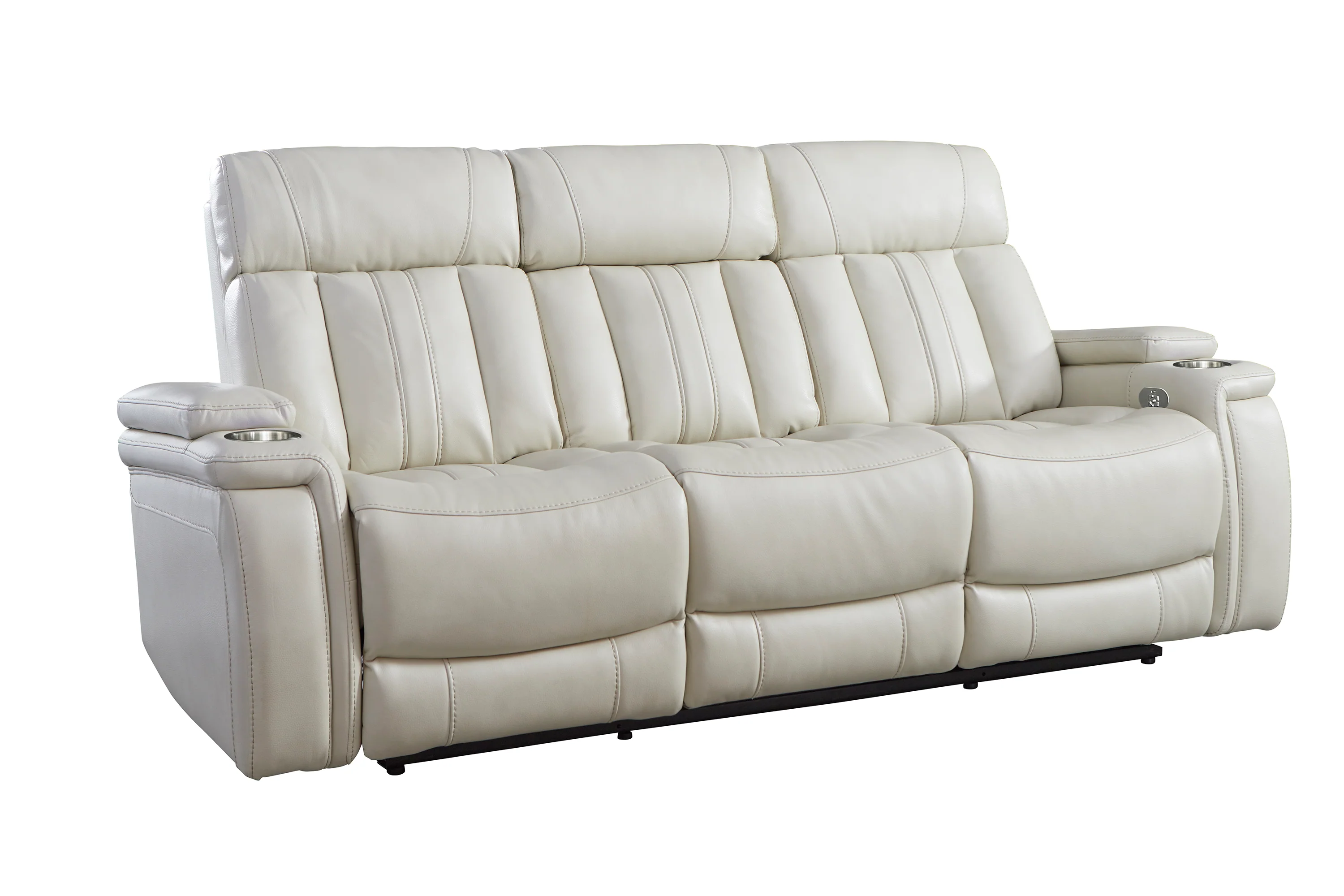 Parker Living Royce - Fantom Ivory Power Reclining Sofa and Recliner - Image 6