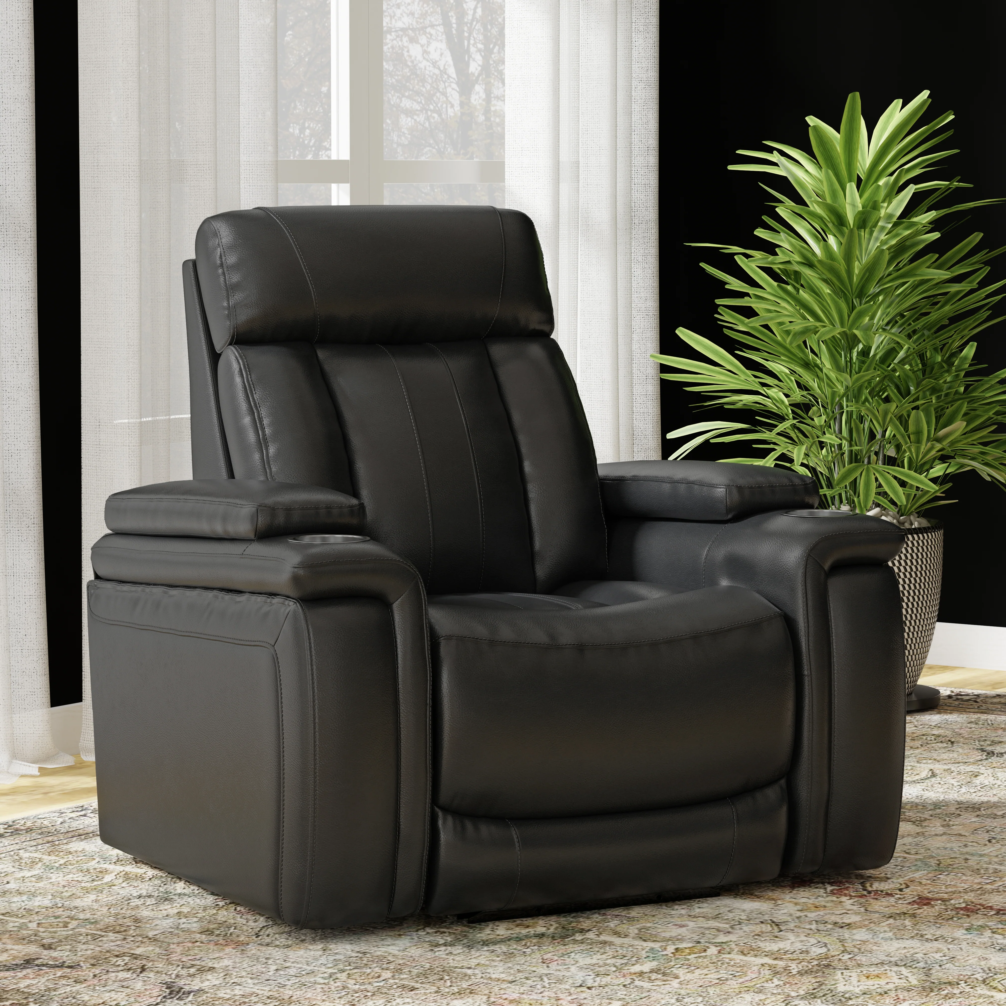 Parker Living Royce - Midnight Power Reclining Sofa and Recliner - Image 7