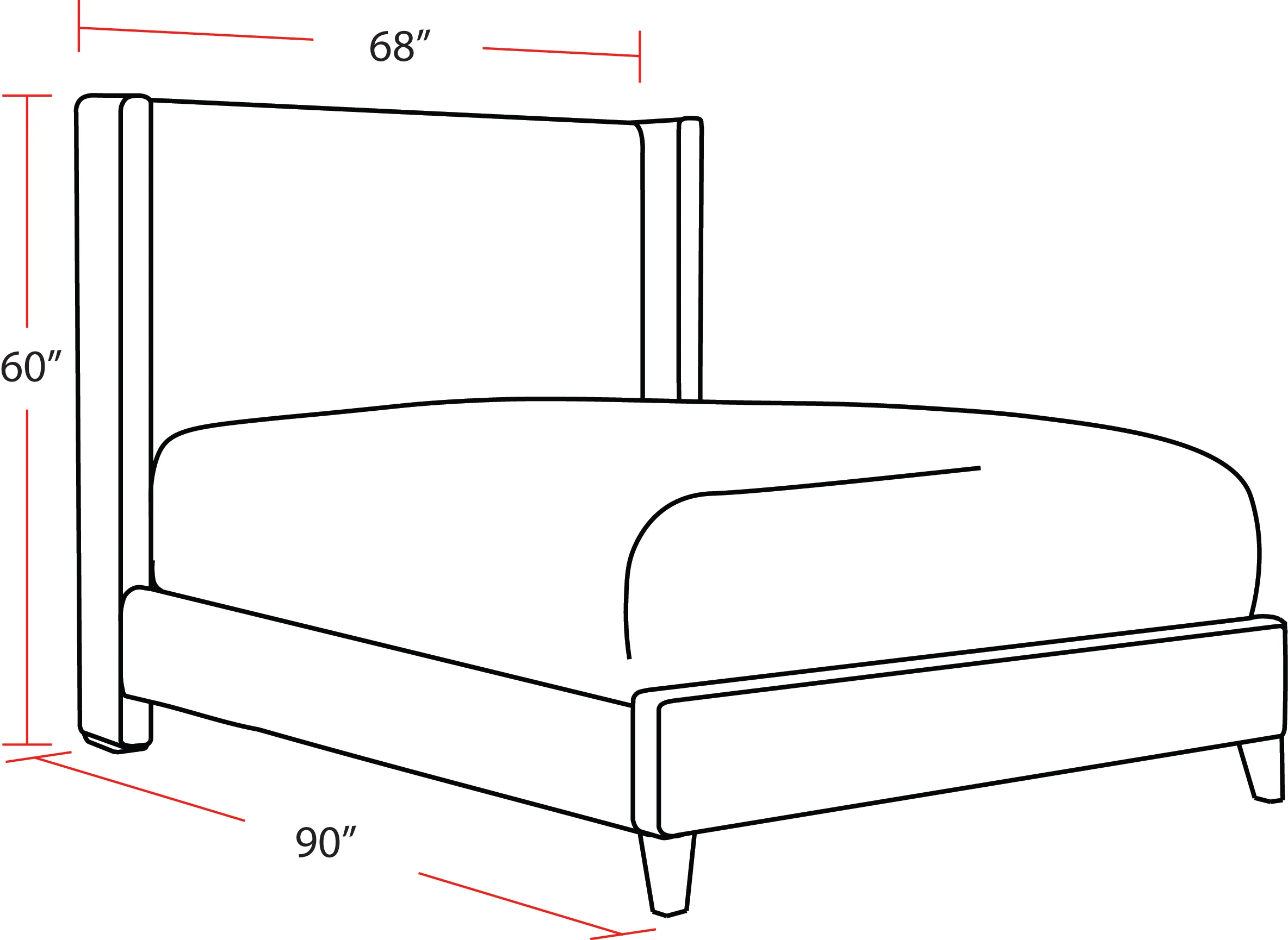 Parker Living Sleep Angel - Himalaya Charcoal Queen Bed - Image 2