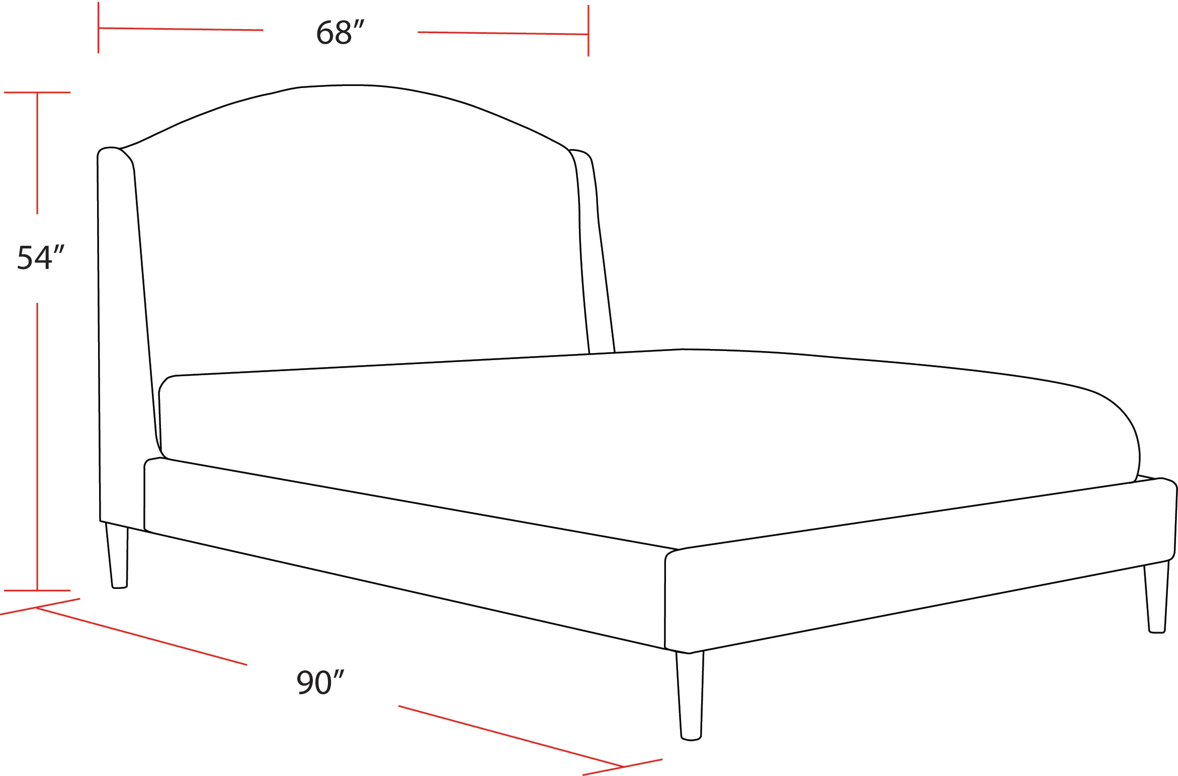 Parker Living Sleep Crescent - Milano Snow Queen Bed - Image 5