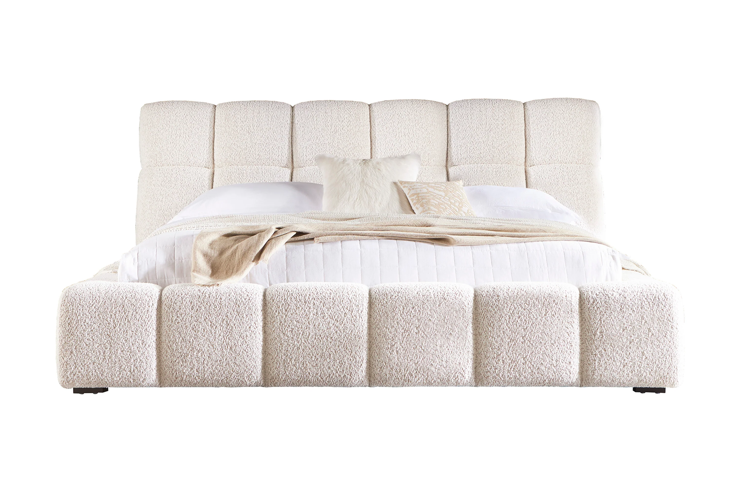 Parker Living Sleep Escape - Fluffy River Rock King Upholstered Bed - Image 5