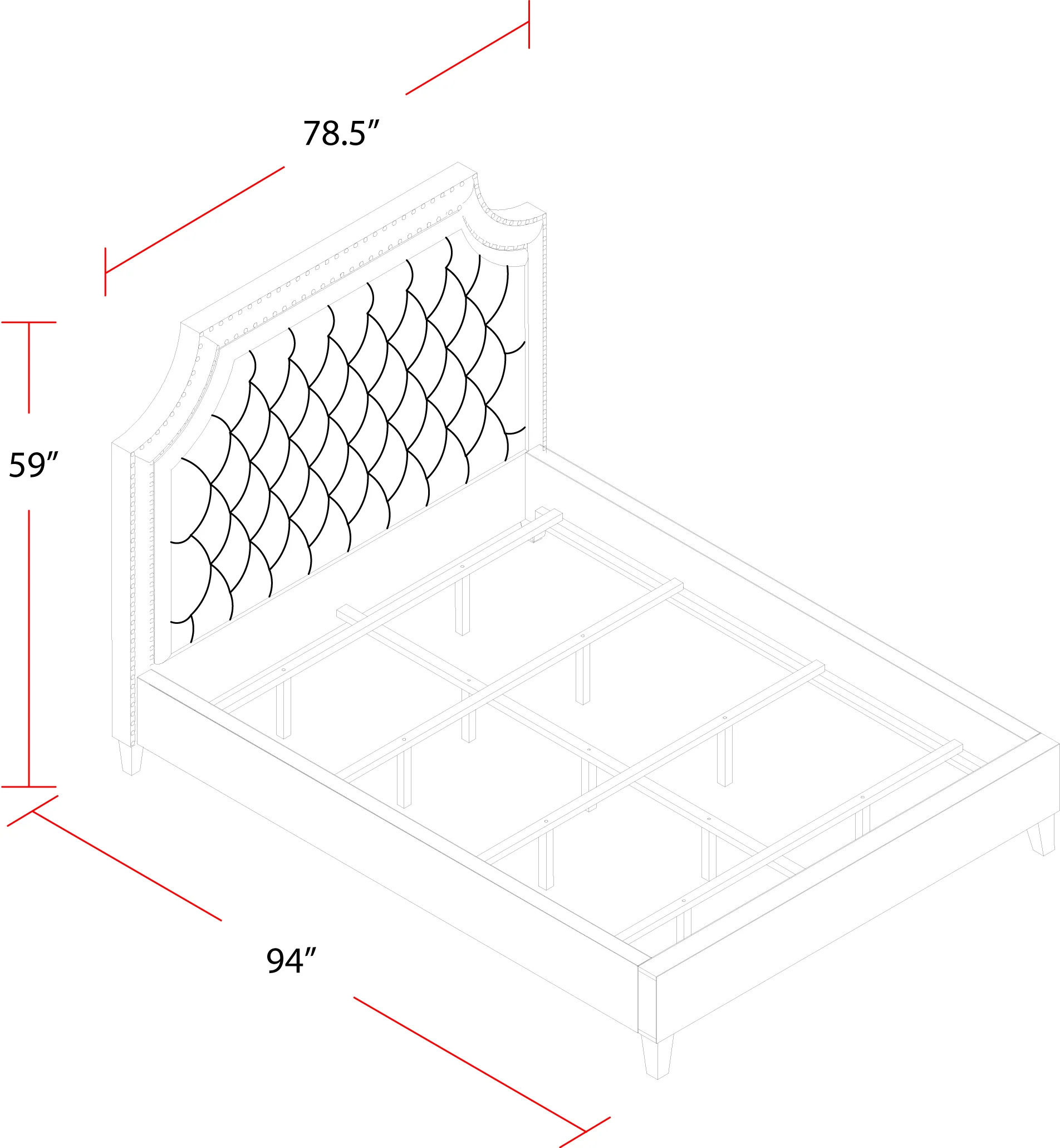 Parker Living Sleep Jasmine - Champagne California King Bed - Image 6
