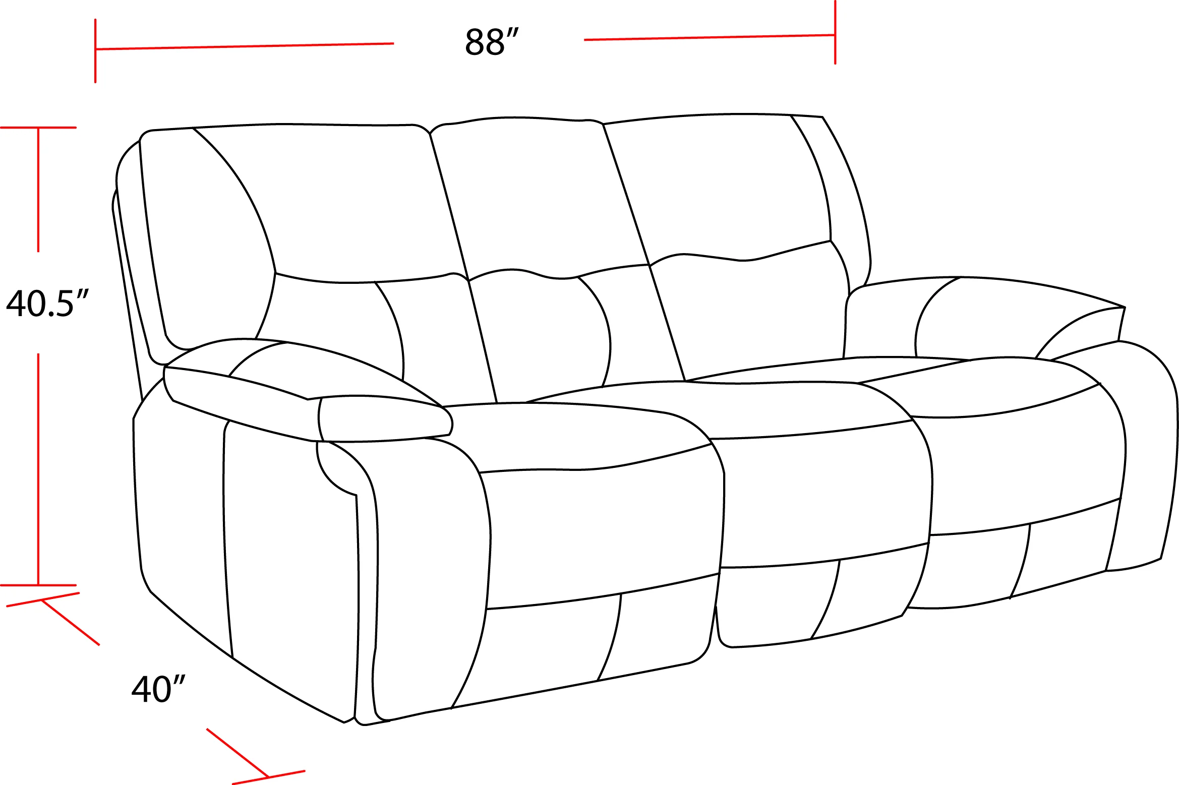 Parker Living Spartacus - Black Power Reclining Sofa and Loveseat - Image 6