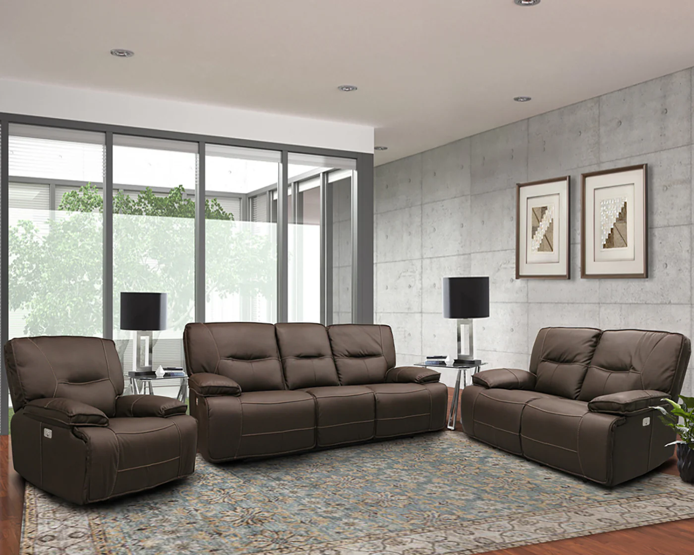 Parker Living Spartacus - Chocolate Power Recliner Two Pack - Image 3