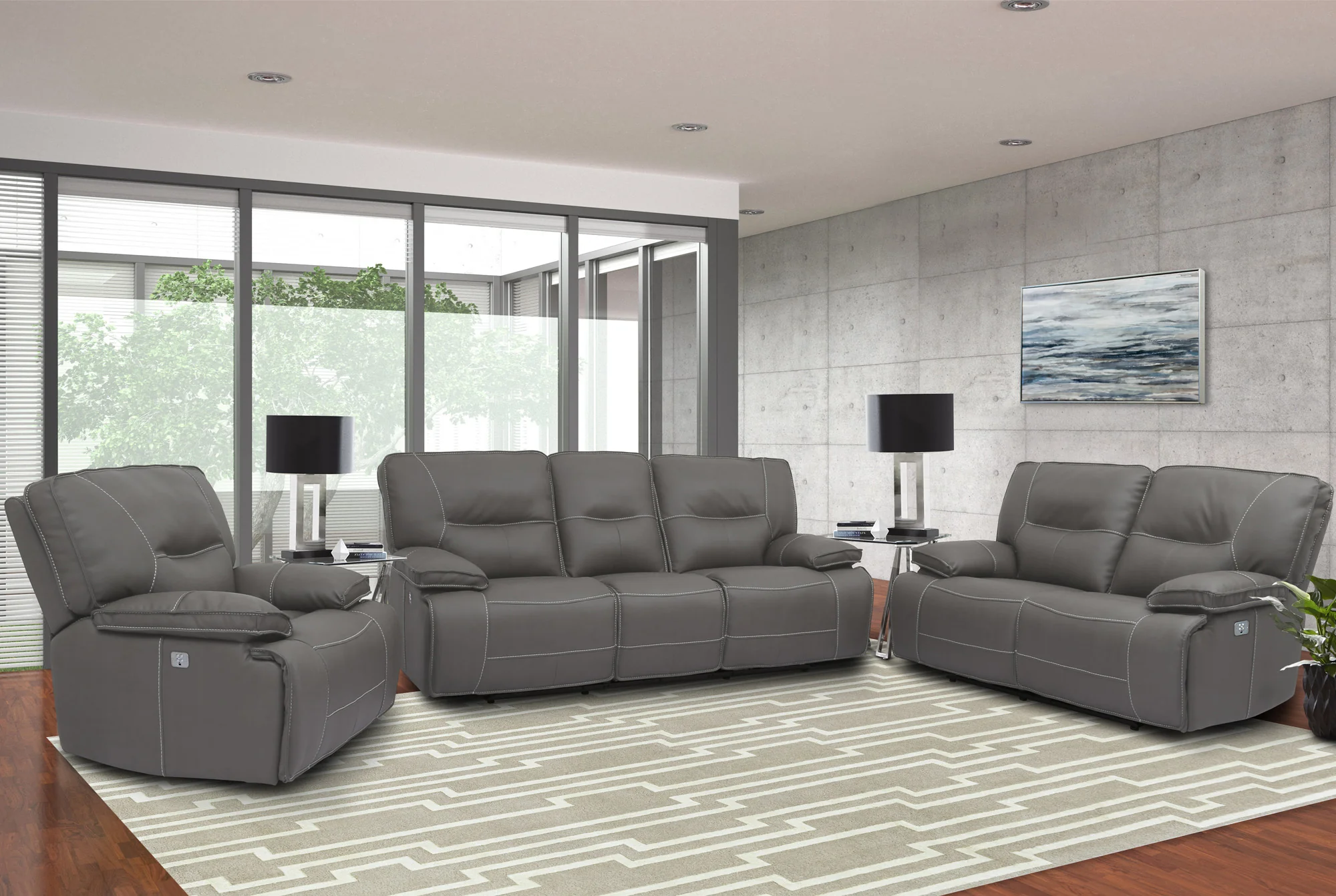Parker Living Spartacus - Haze Power Recliner Two Pack - Image 3