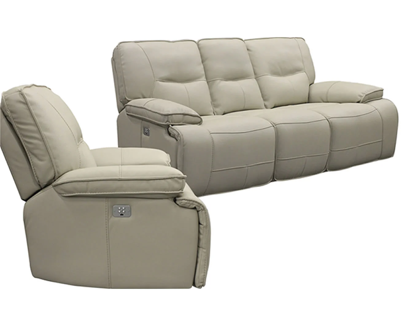 Parker Living Spartacus - Oyster Power Reclining Sofa and Recliner - Image 2