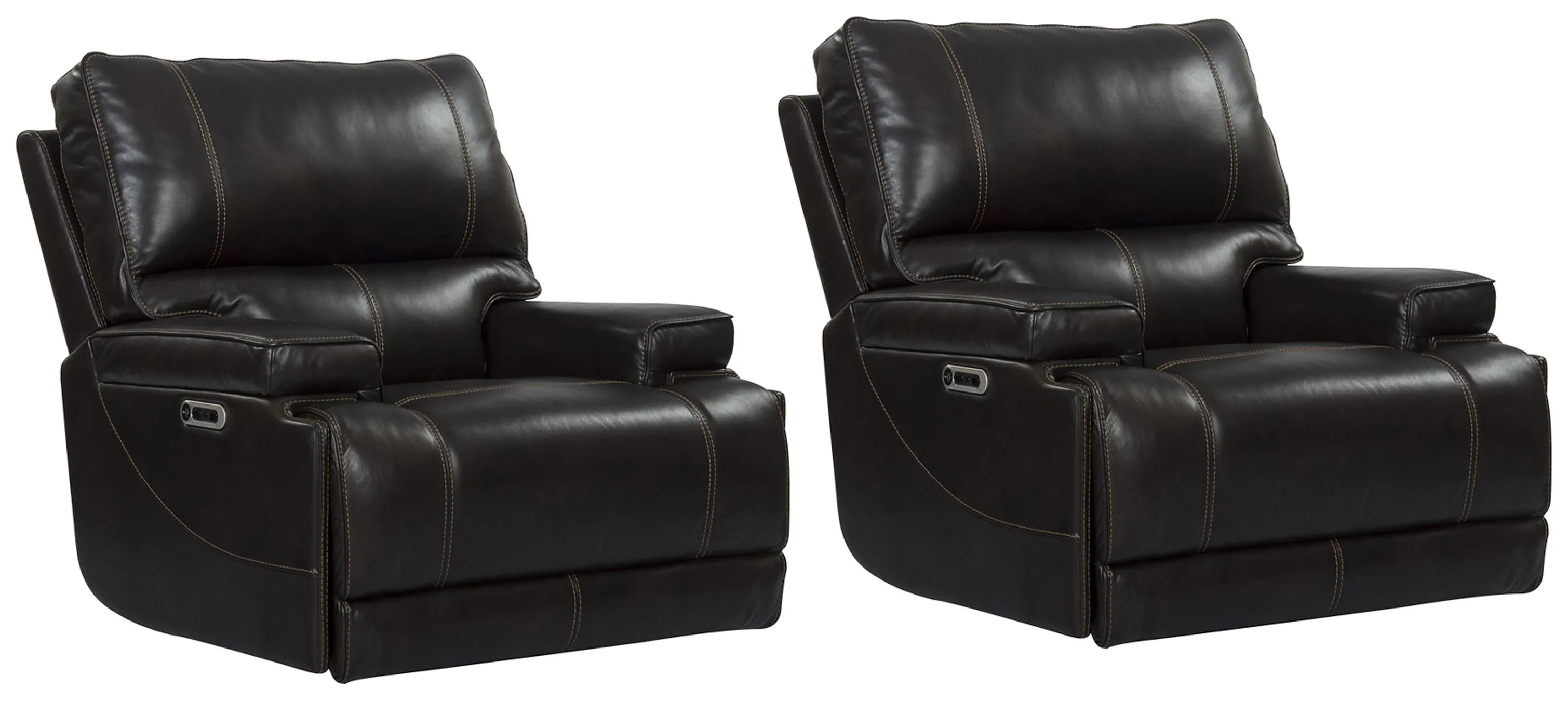 Parker Living Whitman - Verona Coffee - Powered By Freemotion Cordless Power Recliner Two Pack - Image 2