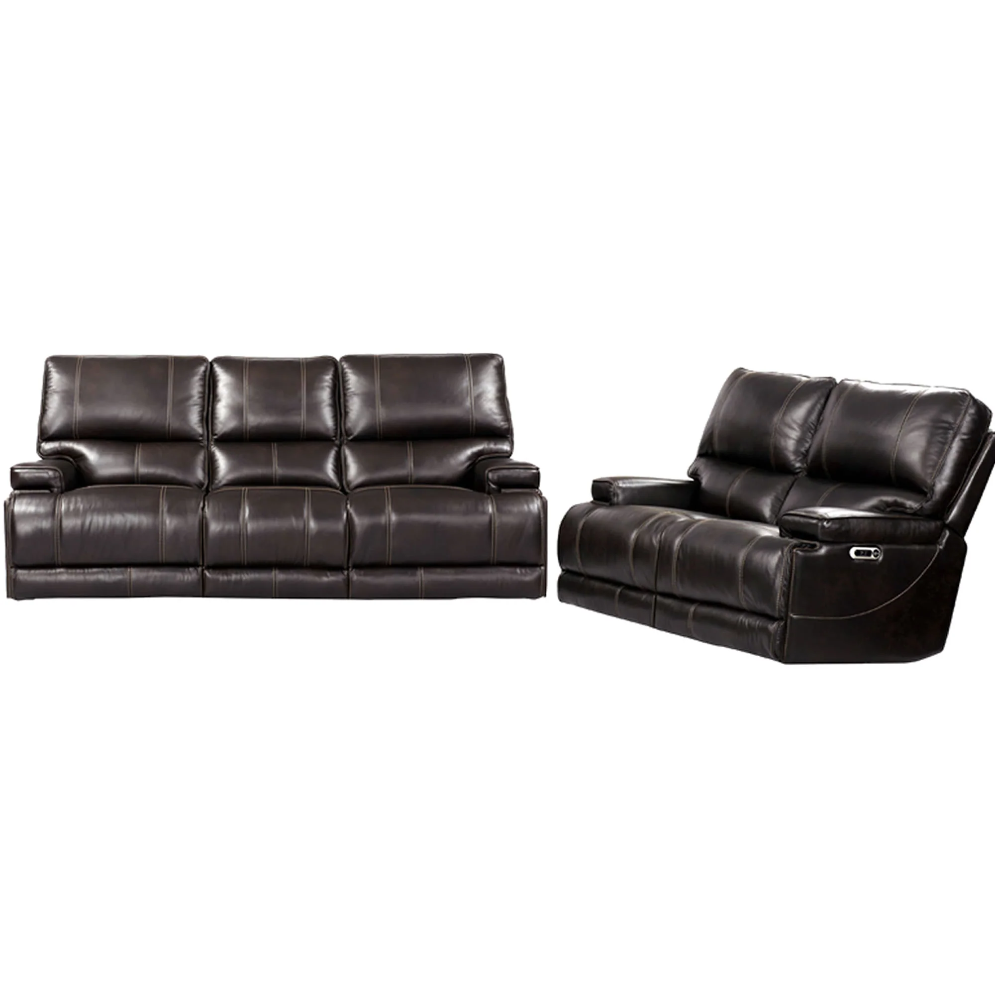Parker Living Whitman - Verona Coffee - Powered By Freemotion Power Reclining Sofa and Loveseat - Image 2