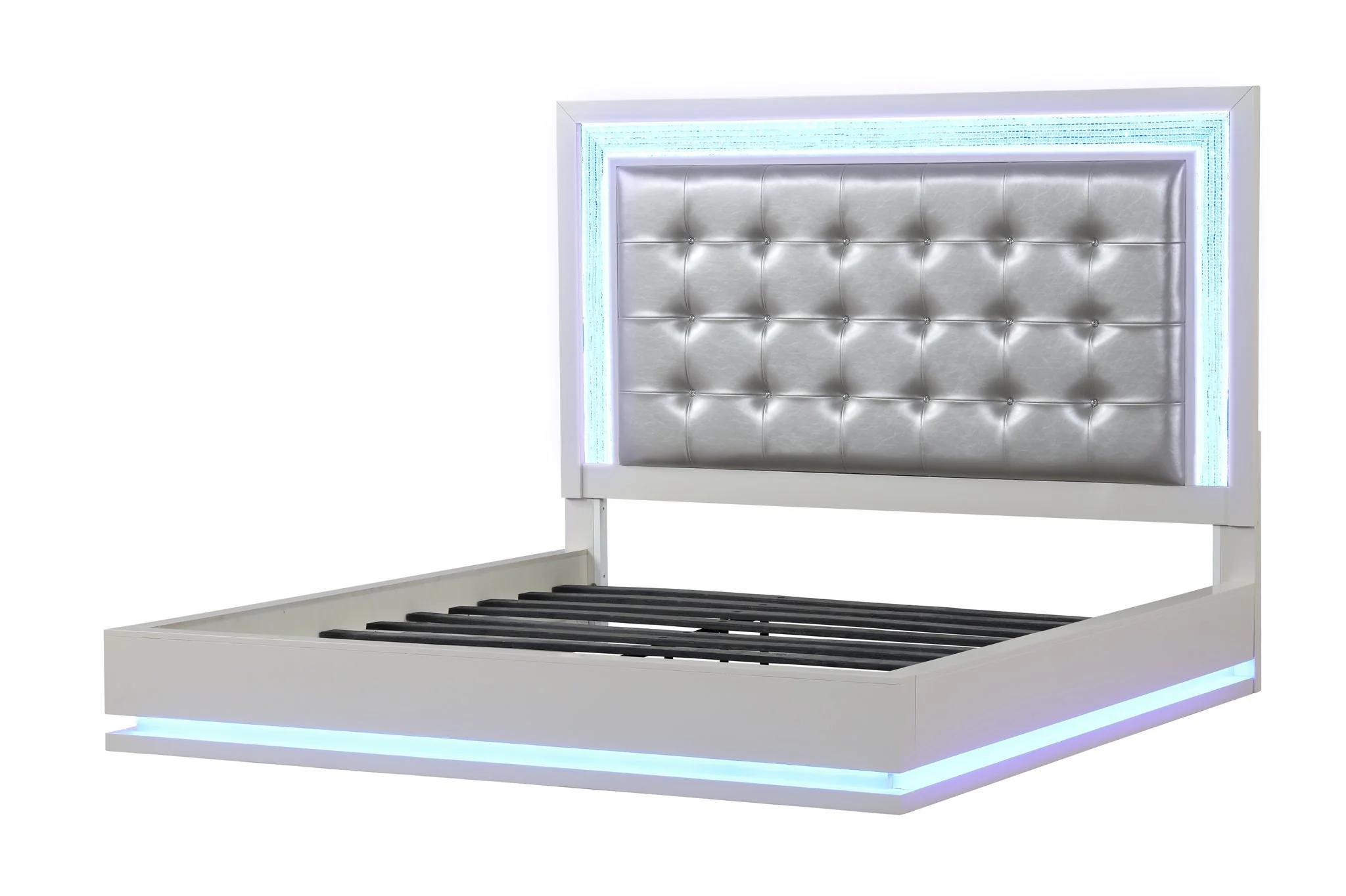 Passion Queen Bed Milky White - Image 2