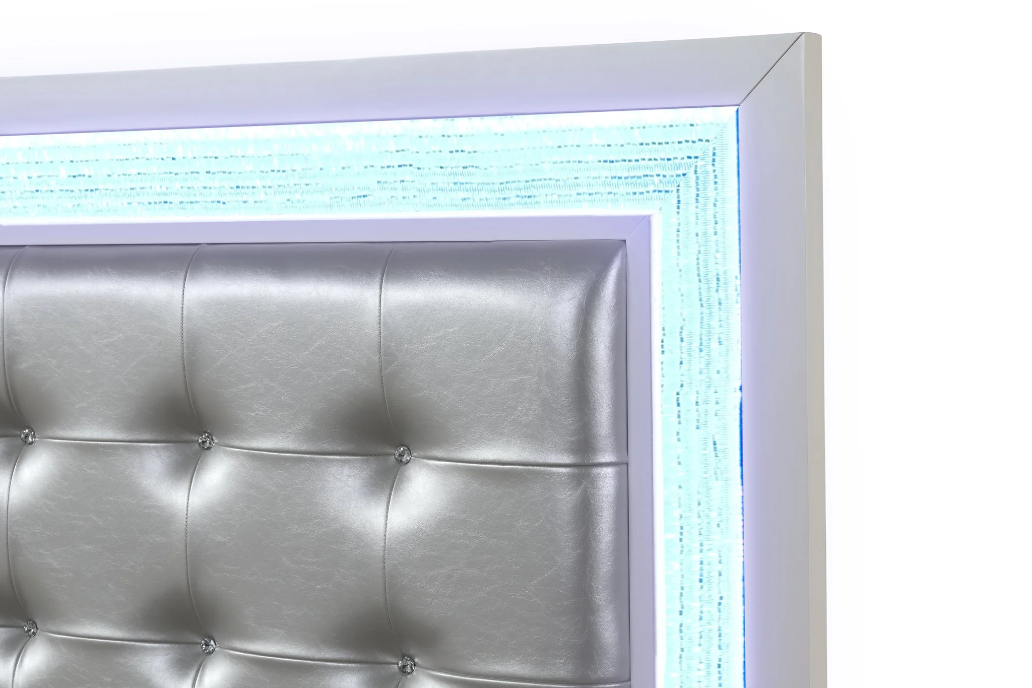 Passion Queen Bed Milky White - Image 4