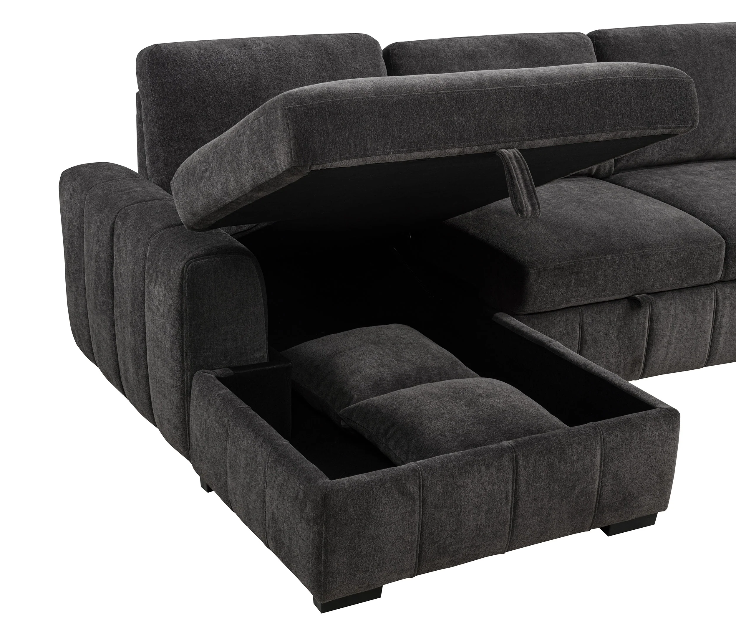 Pastrana Pull-Out Sleeper Sectional Sofa - Image 29