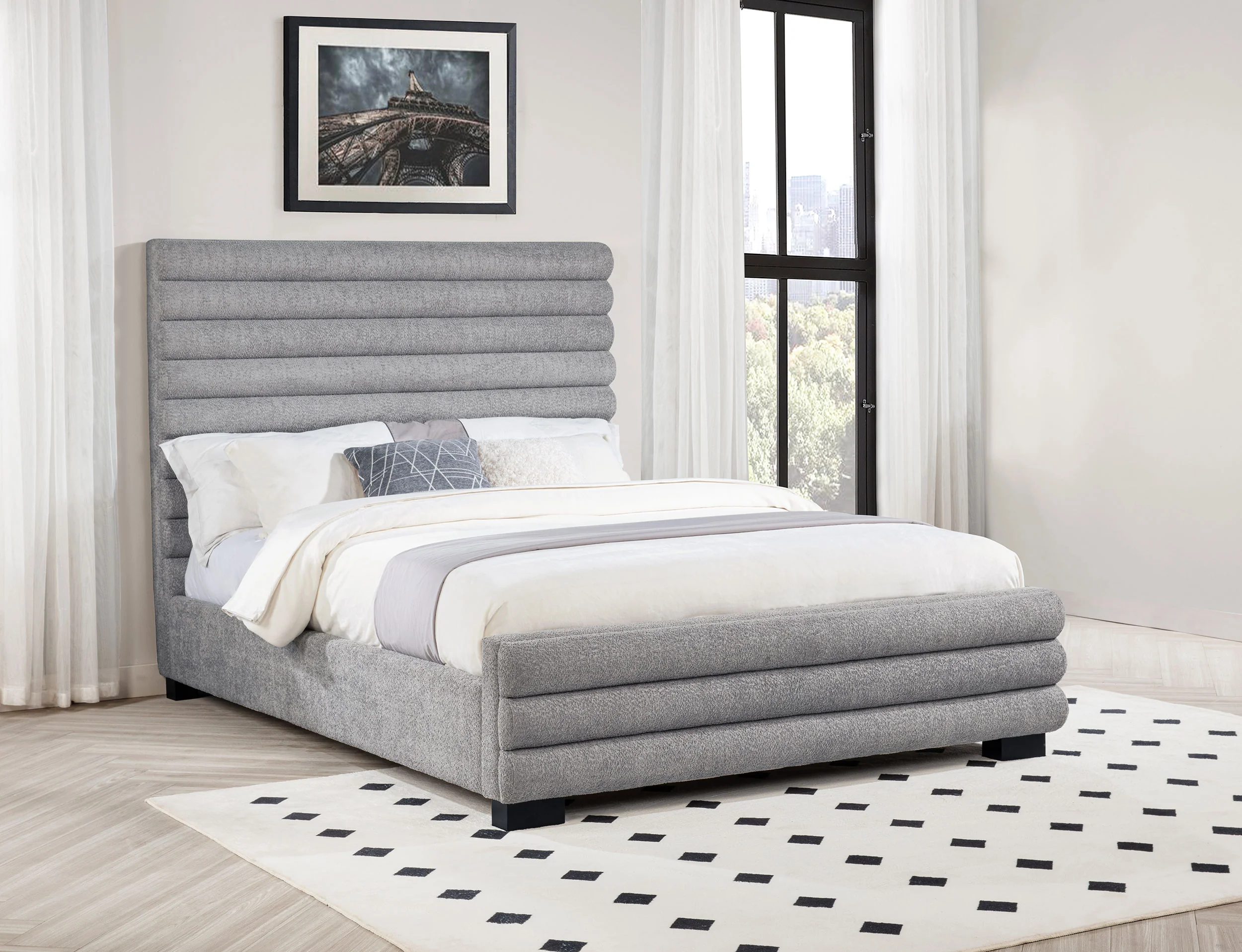 Patricia Panel Bed - Image 2