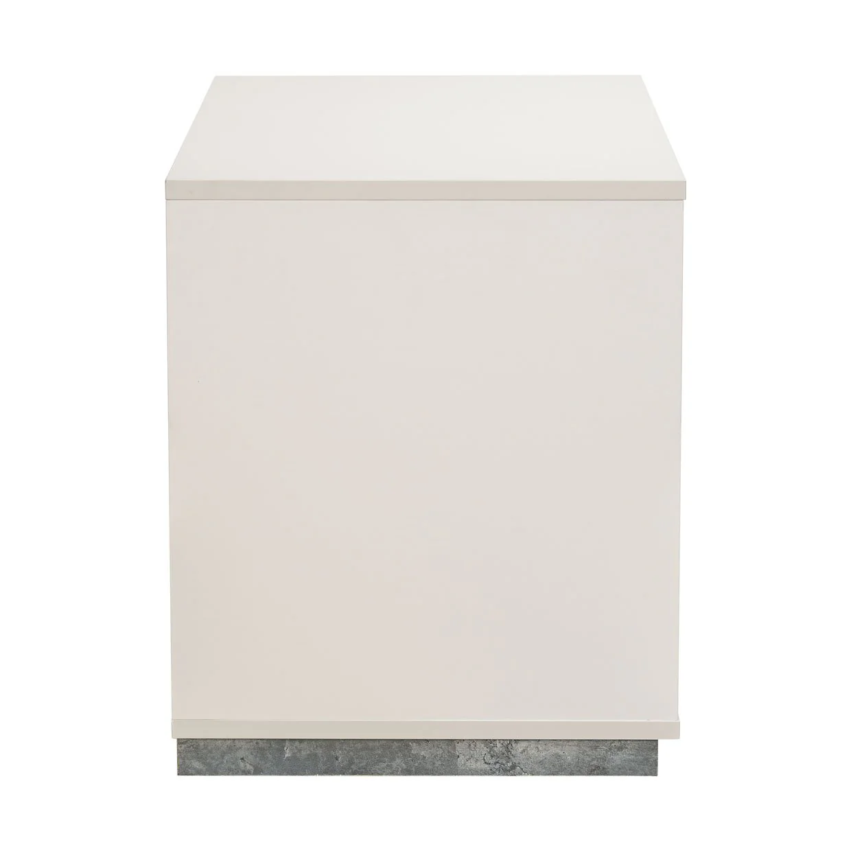 Pavira 1-Drawer Nightstand with LED Lights - Stone - Image 20