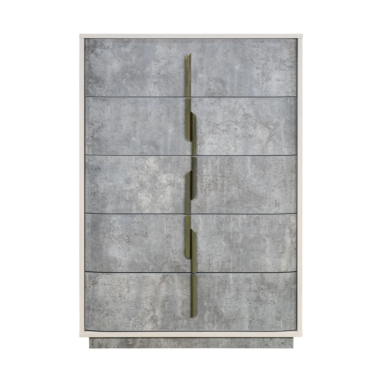 Pavira 5-Drawer Chest - Stone - Image 2