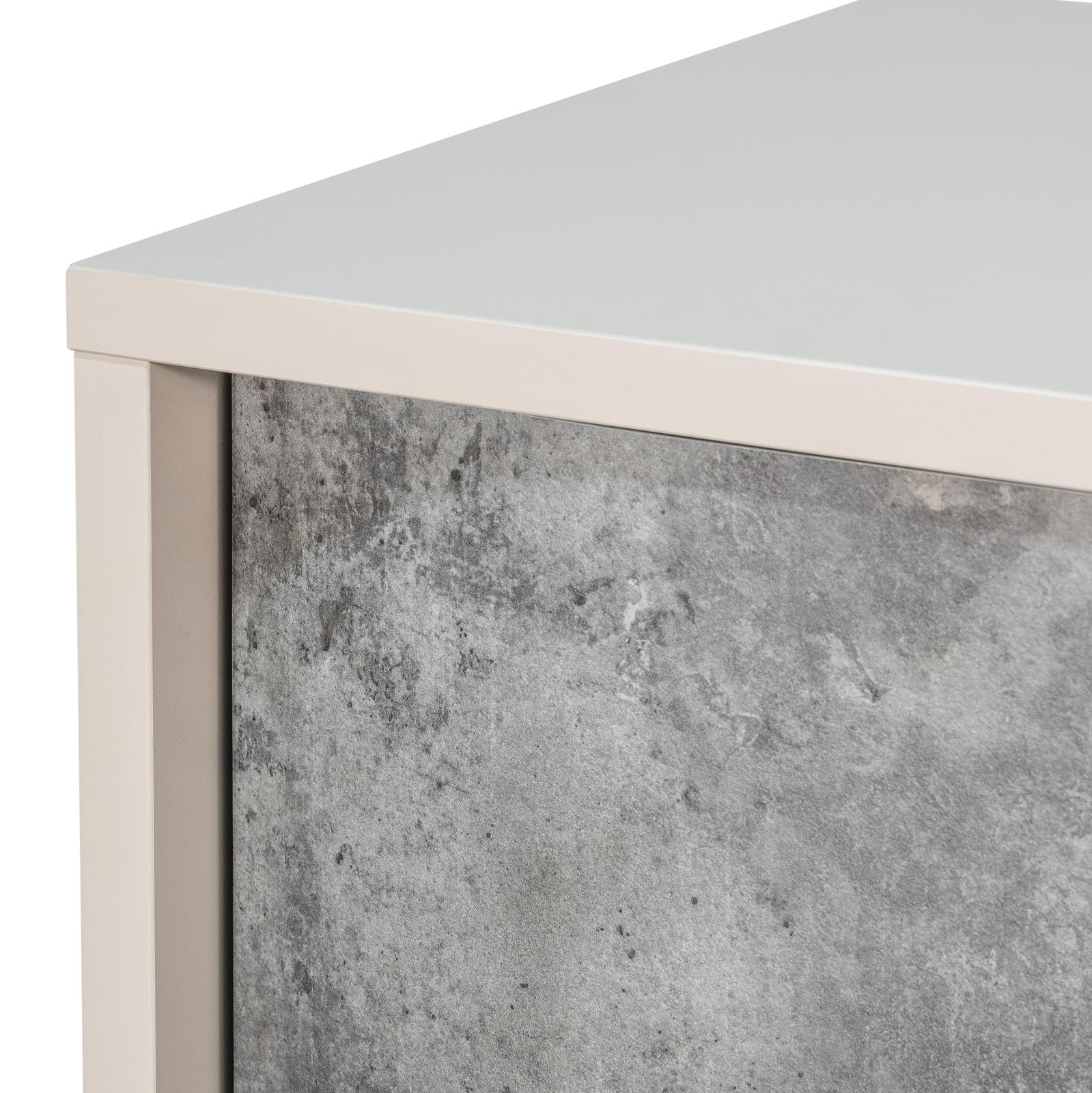 Pavira 5-Drawer Chest - Stone - Image 21
