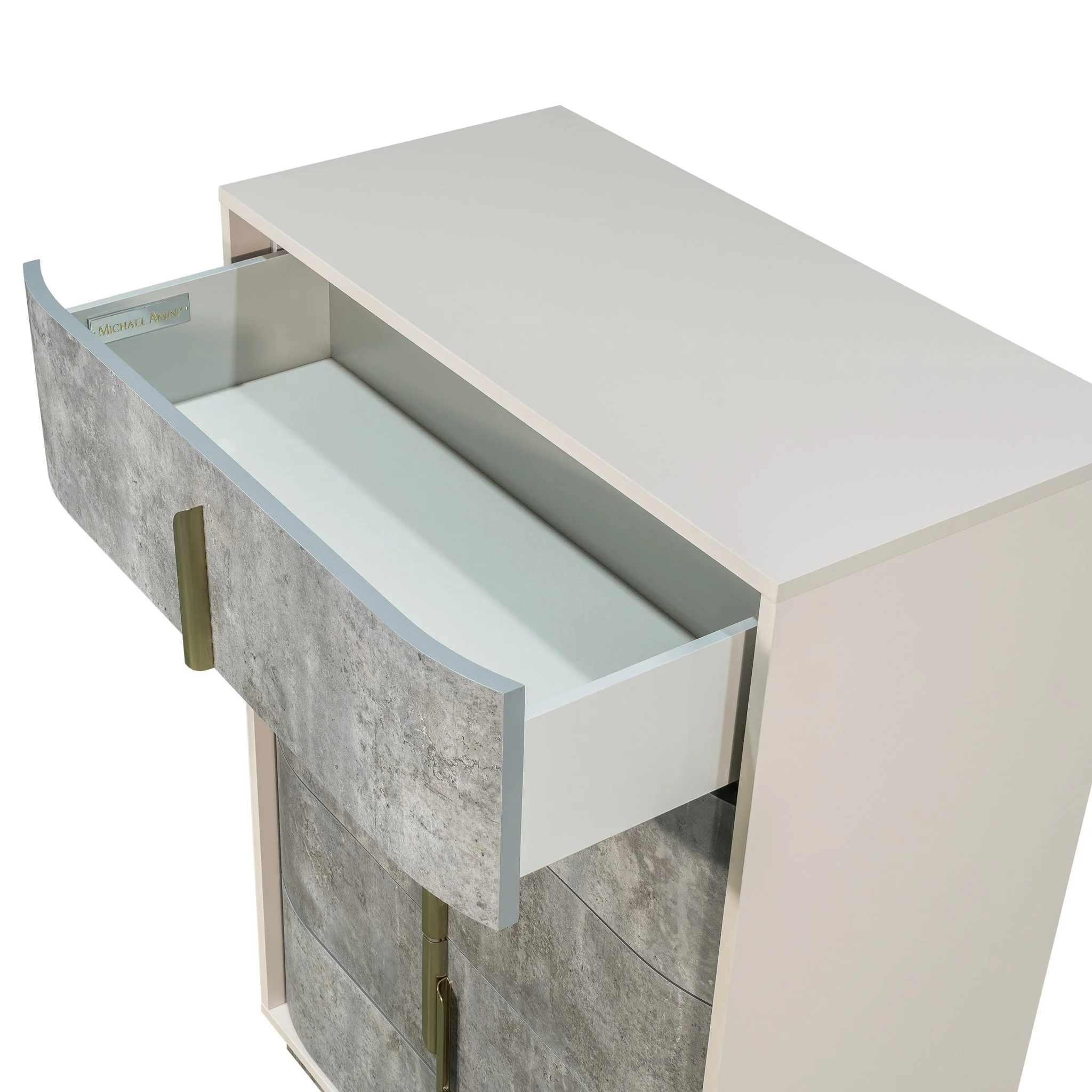 Pavira 5-Drawer Chest - Stone - Image 15