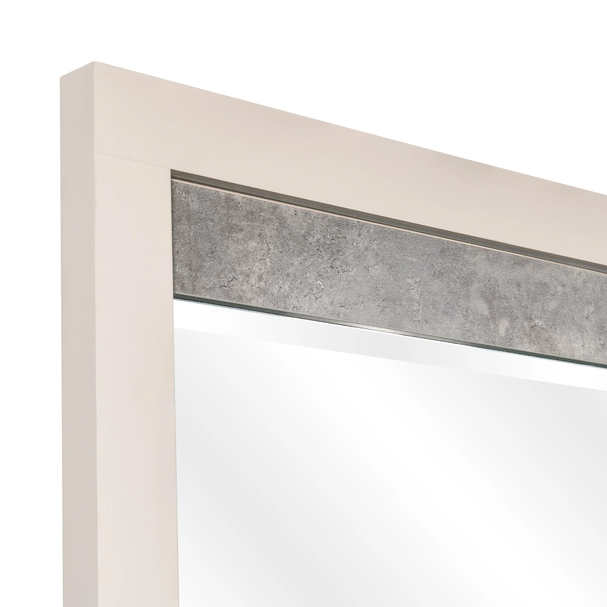 Pavira Dresser Mirror with LED Lights - Stone - Image 5