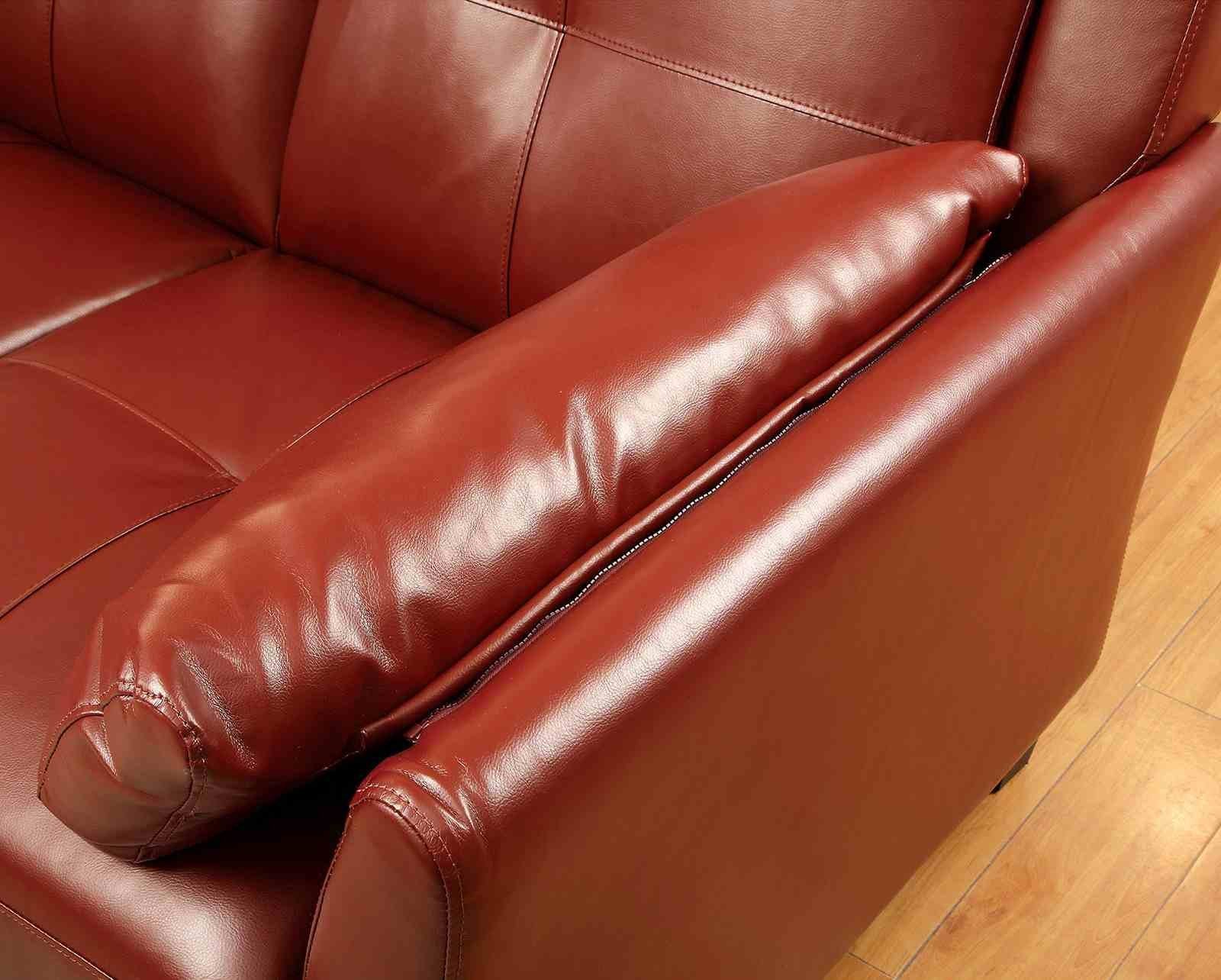 Peever Sectional, Mahogany Red (K/D) - Image 2