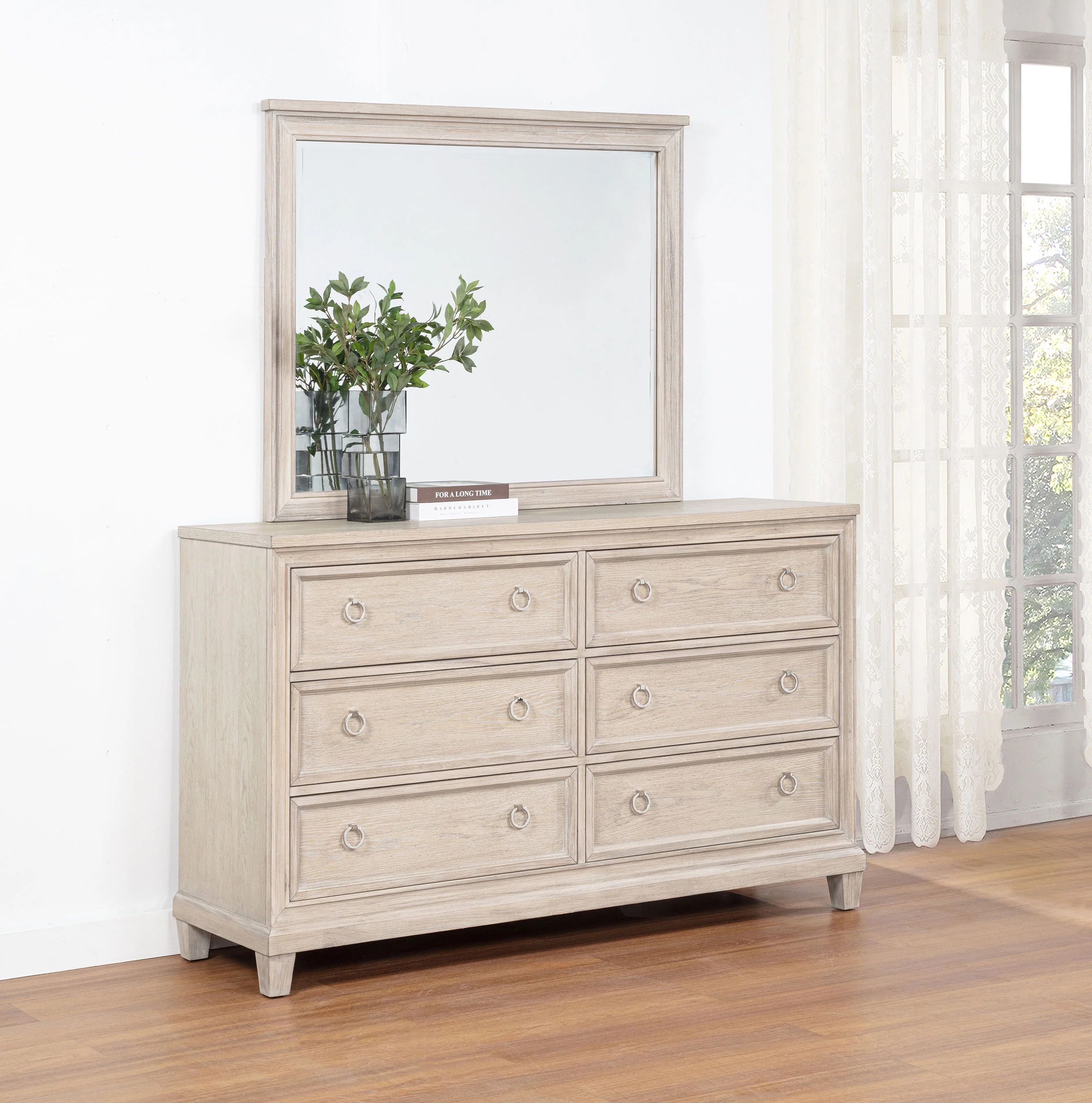 Pembroke Dresser with Mirror - Image 2
