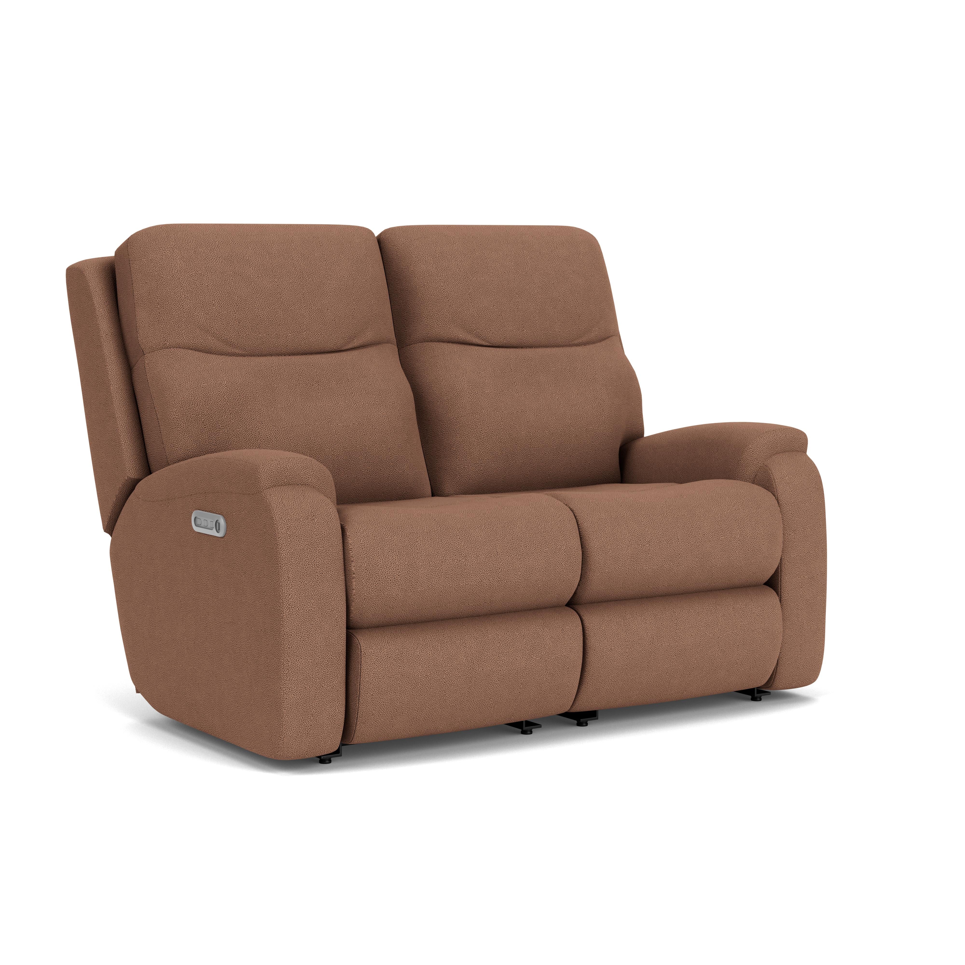 Penn 2860-60L Power Reclining Loveseat with Power Headrests & Lumbar - Image 3