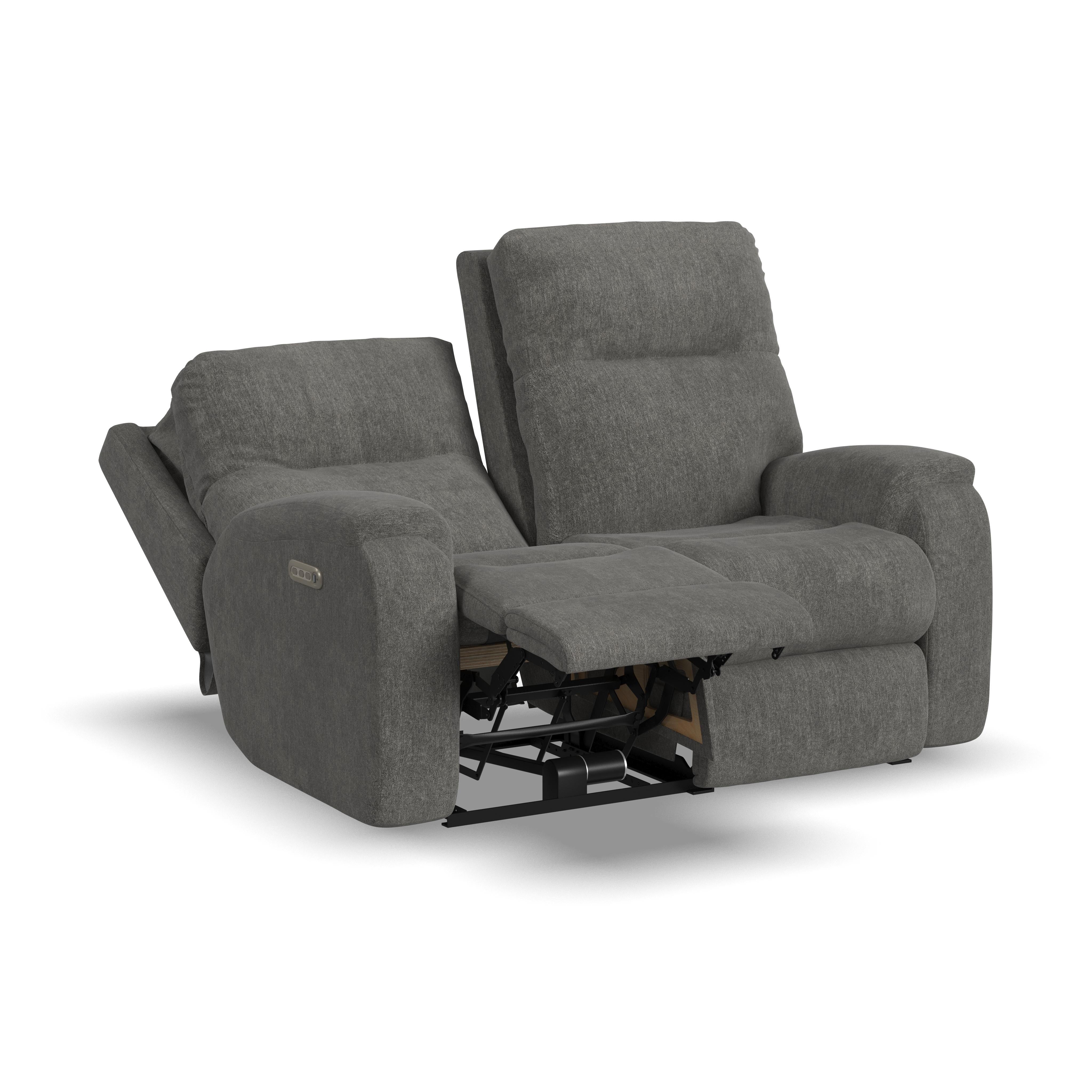 Penn 2860-60L Power Reclining Loveseat with Power Headrests & Lumbar - Image 6