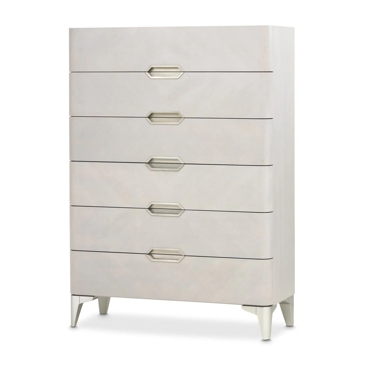 Penthouse 6-Drawer Chest - Ash Gray - Image 14