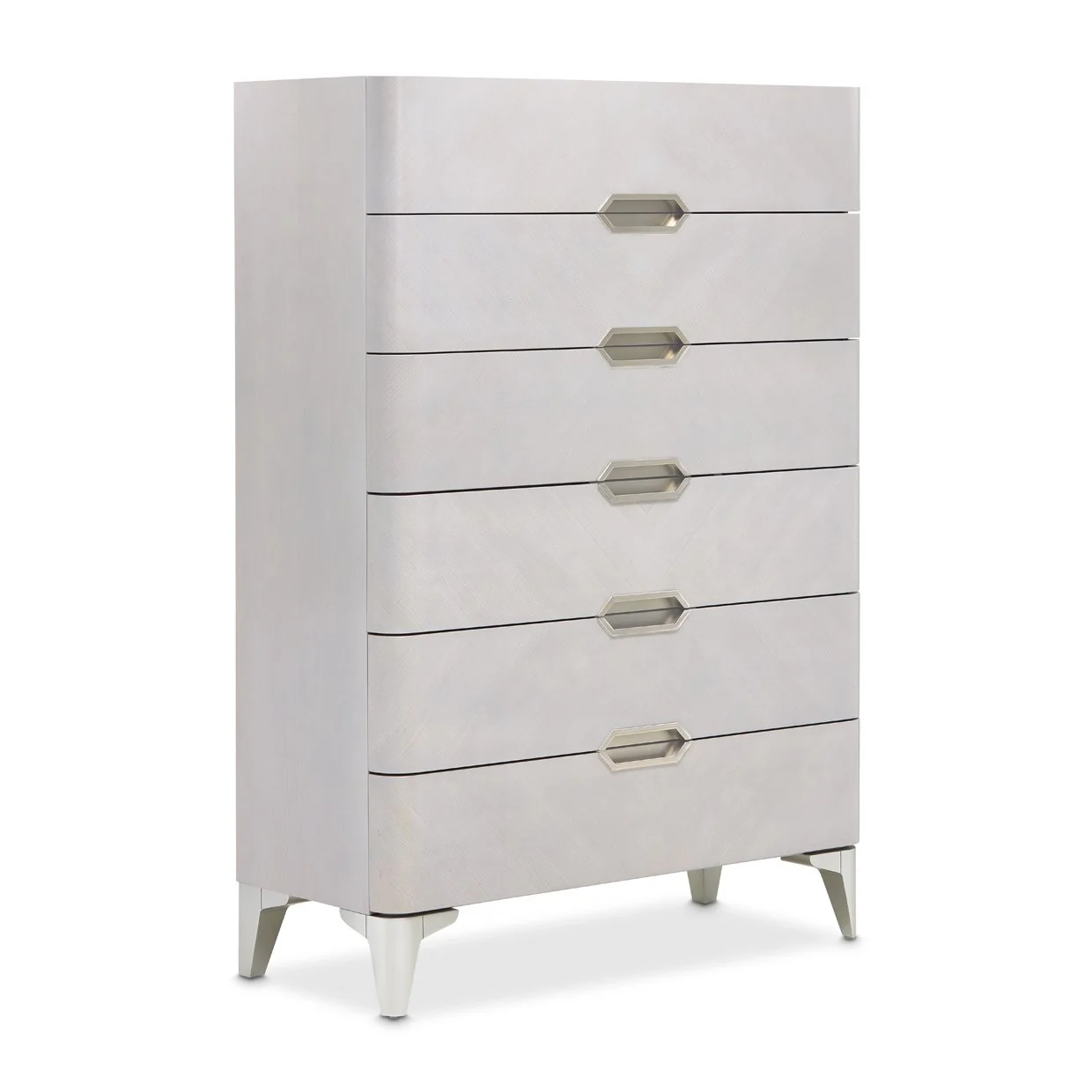 Penthouse 6-Drawer Chest - Ash Gray - Image 3