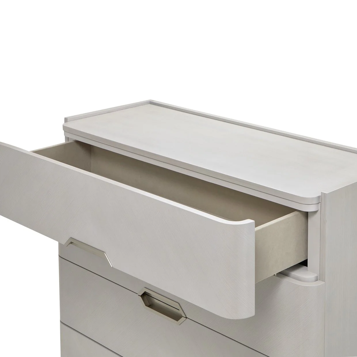 Penthouse 6-Drawer Chest - Ash Gray - Image 6