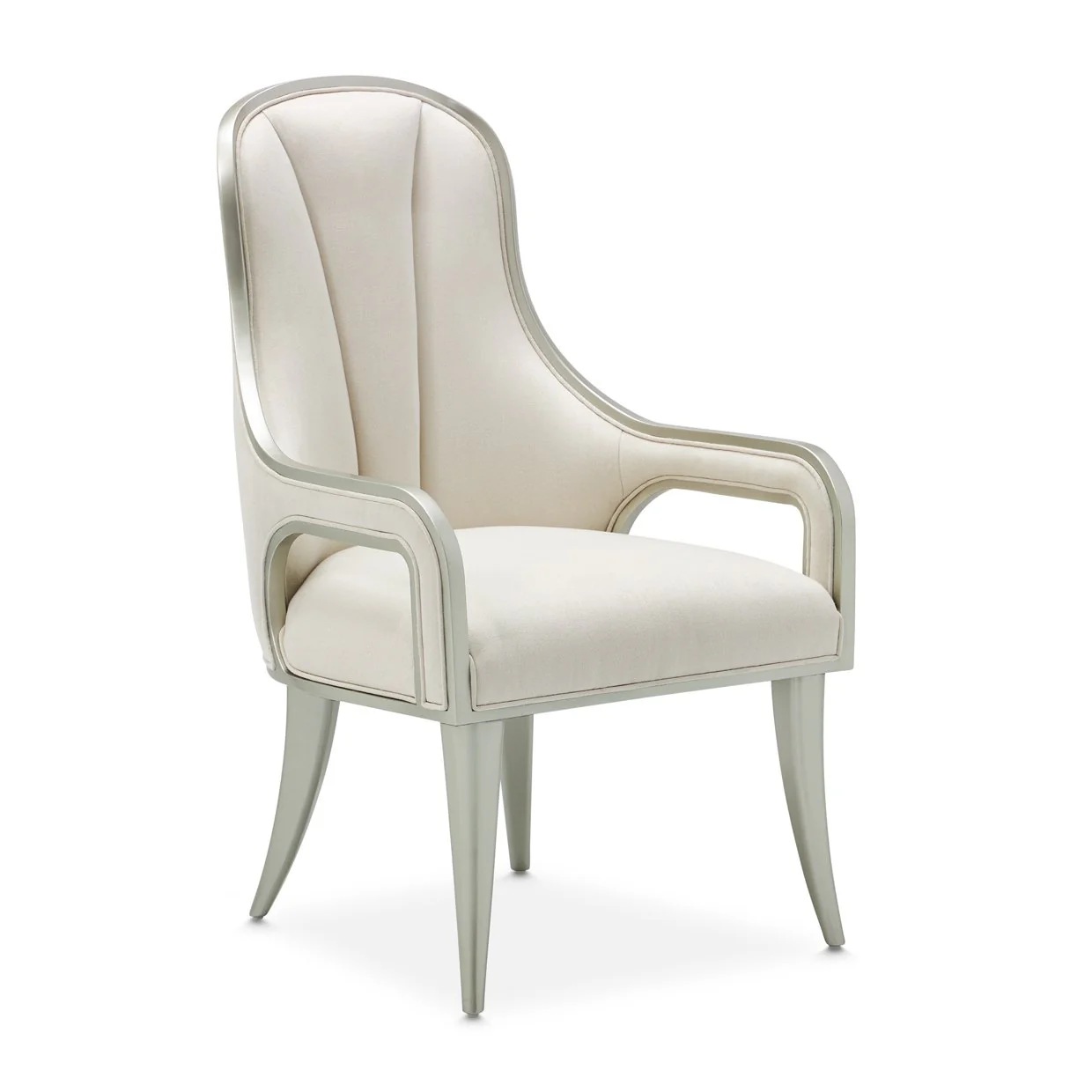 Penthouse Dining Arm Chair - Ash Gray - Image 2