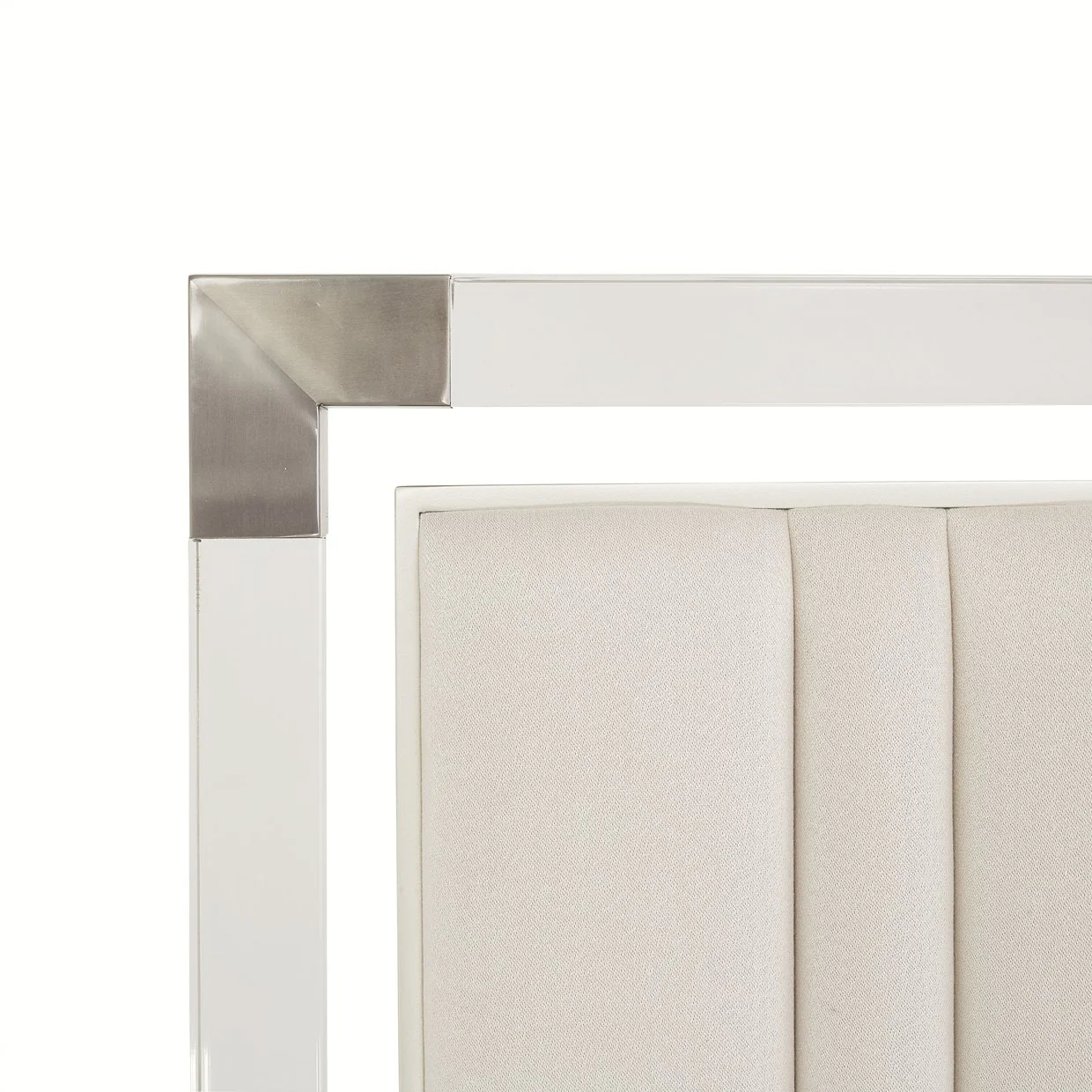 Penthouse Eastern King Short Panel Bed - Ash Gray - Image 8