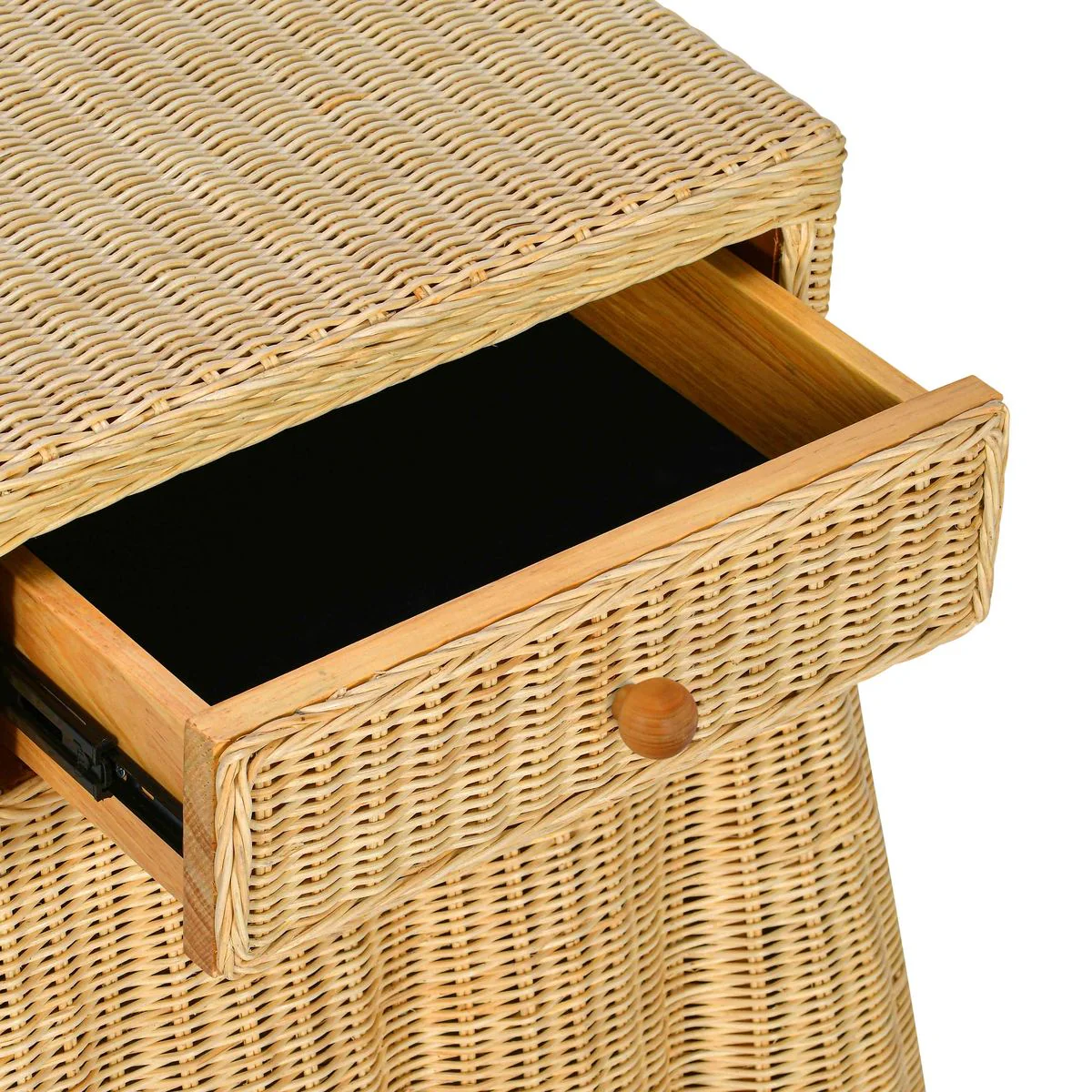 Pentra Natural Rattan Nightstand - Image 8