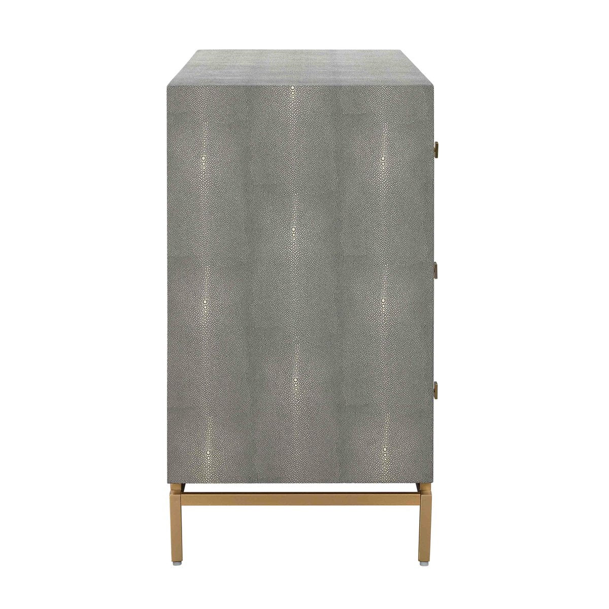 Pesce Shagreen 6 Drawer Dresser - Image 5
