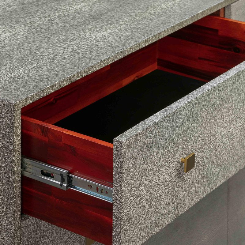 Pesce Shagreen 6 Drawer Dresser - Image 7