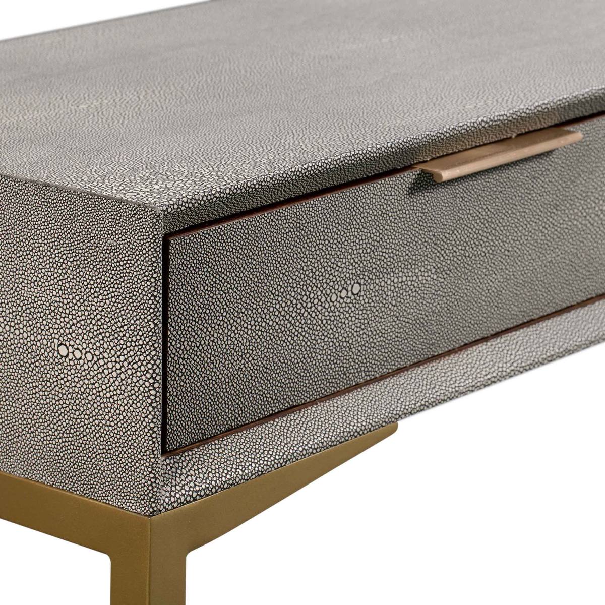 Pesce Shagreen Console Table - Image 4