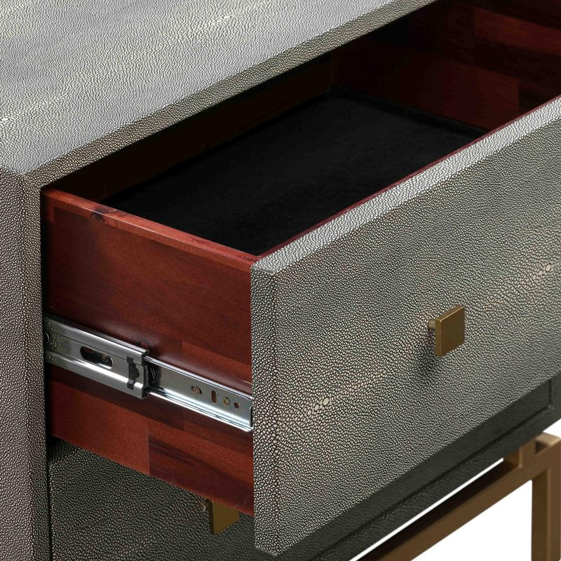 Pesce Shagreen Nightstand - Image 6
