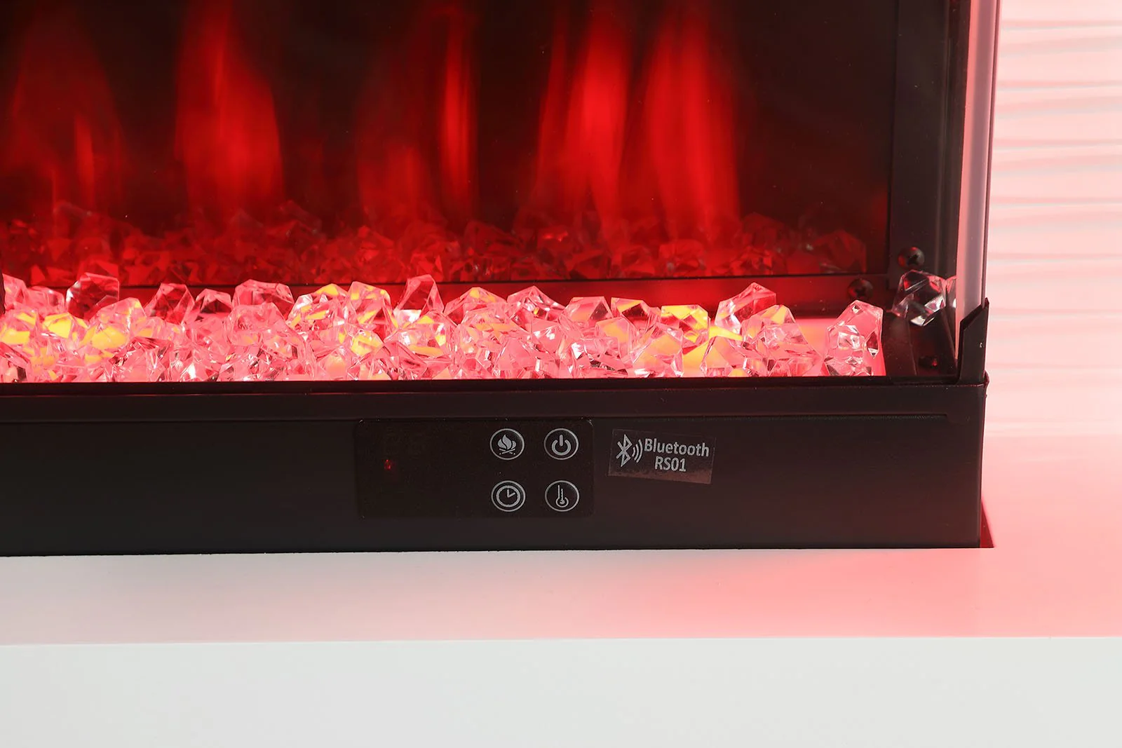 Peseux 71" TV Stand w/ Electric Fireplace - Image 4