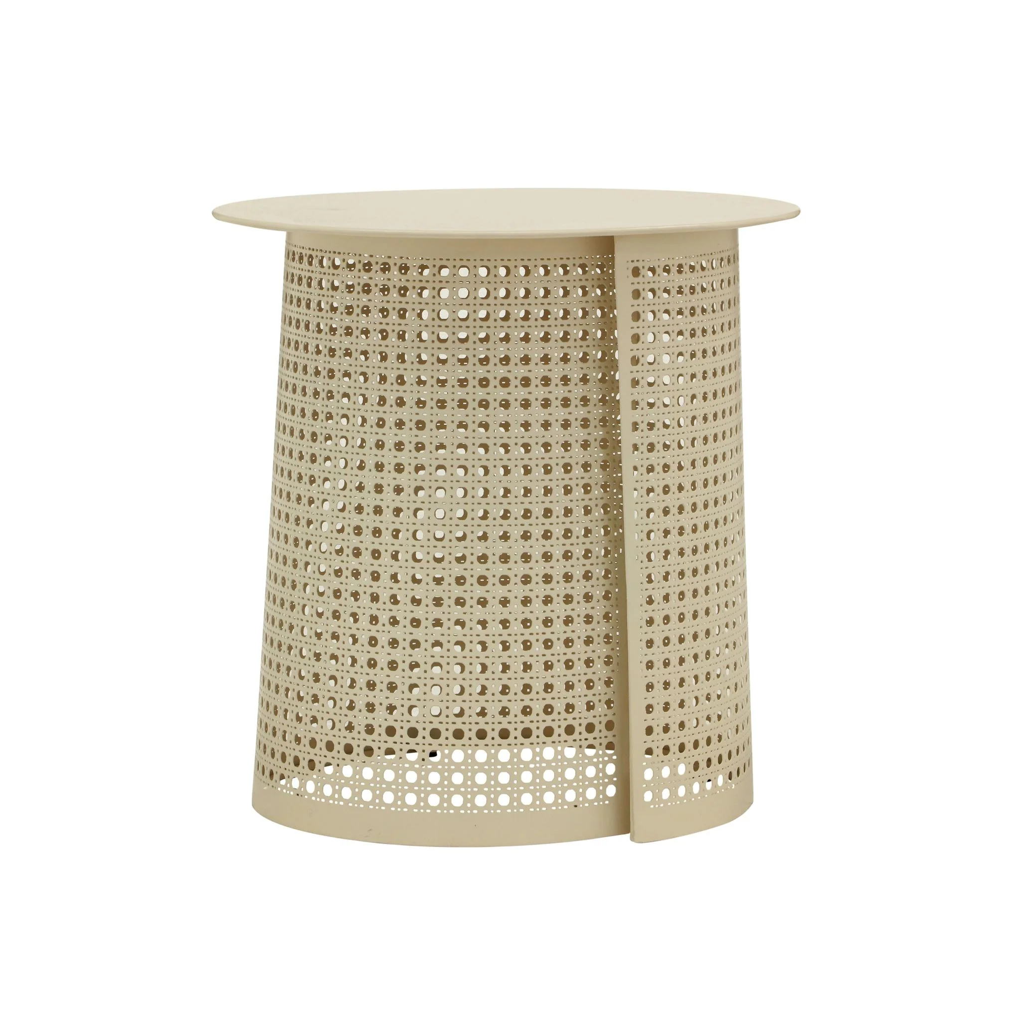 Pesky Eggnog Cream Side Table - Image 5