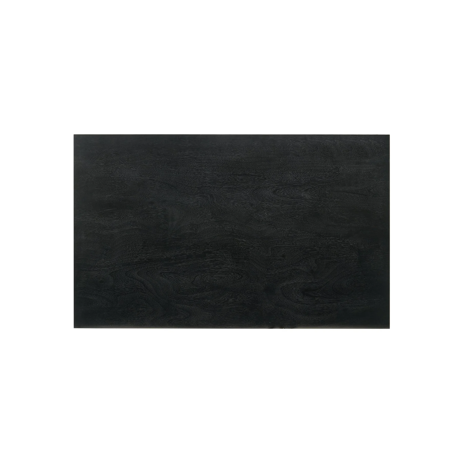 Petra Queen Platform Wood Bed Frame in Black Finish - Image 6