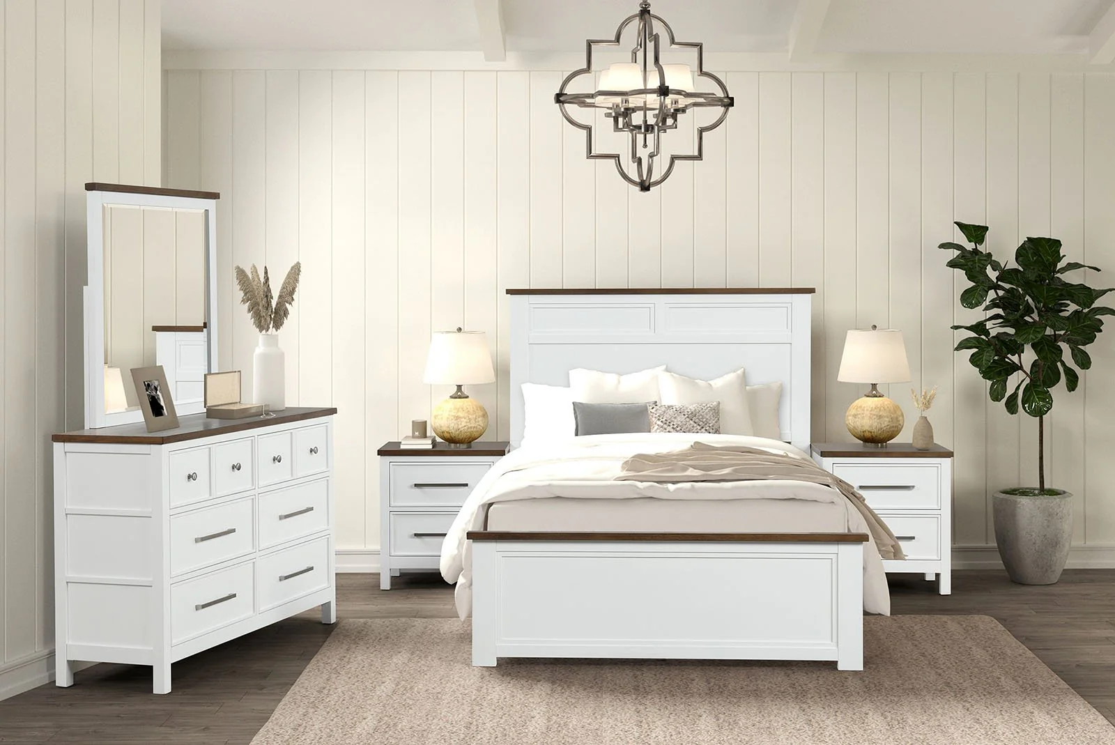 Pinetop 5 Pc. Twin Bedroom Set w/ Chest - Image 2