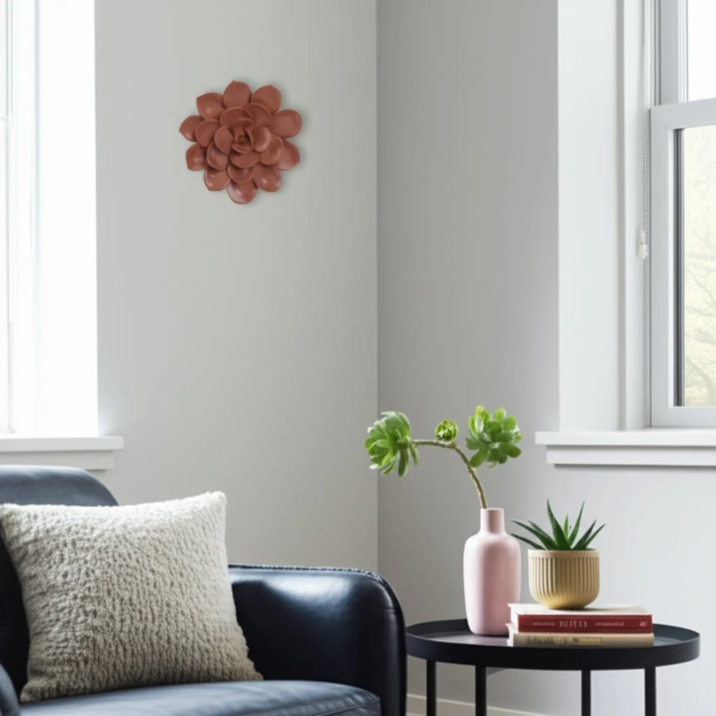 Pink Wall Flower - Image 10